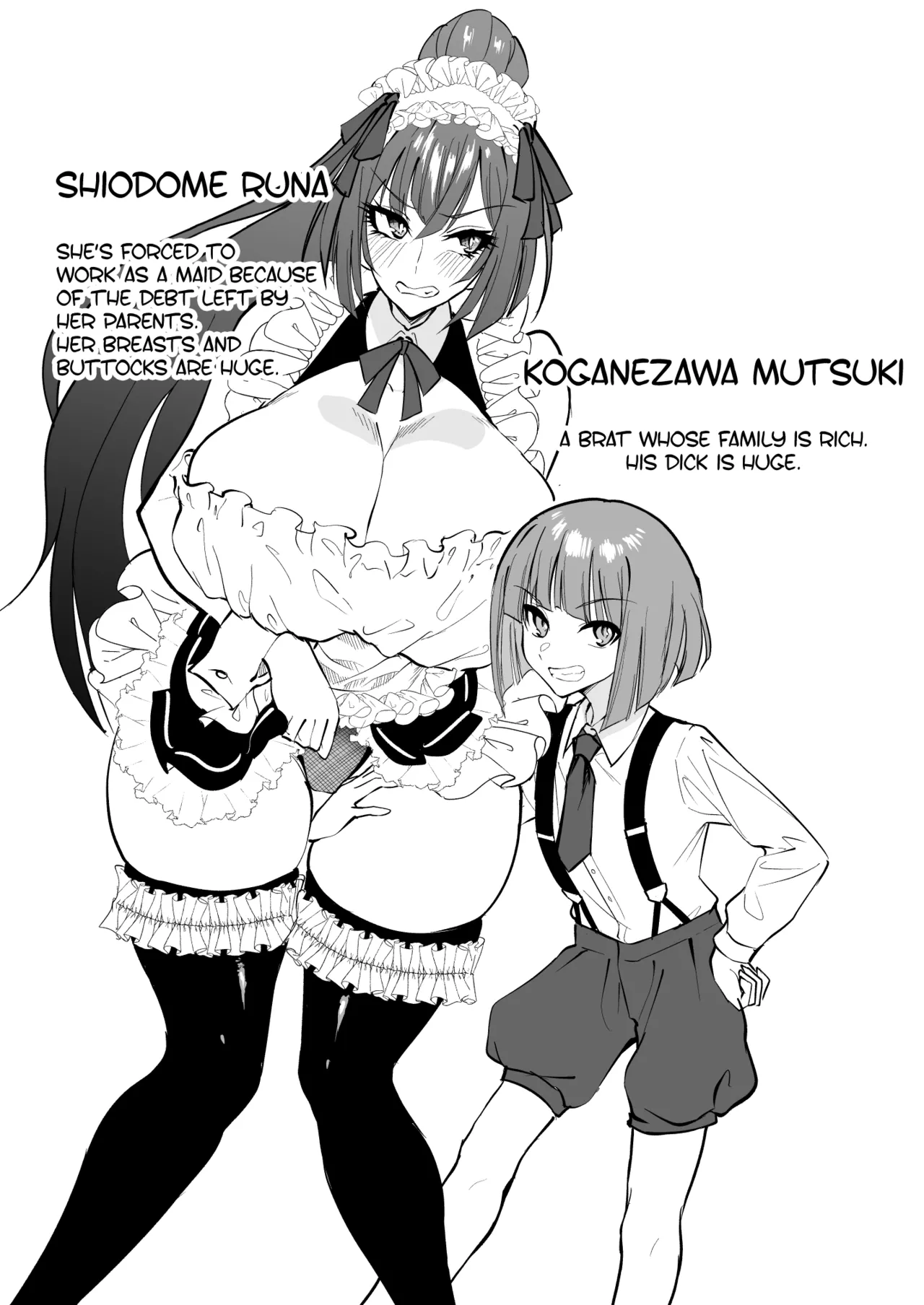 [Jikomankitsu. (WTwinMkII2nd)] Dekachin Goshujin-sama kara Gohoushi Kyouiku Sarechau Ero Maid [English] [biribiri] 이미지 번호 2