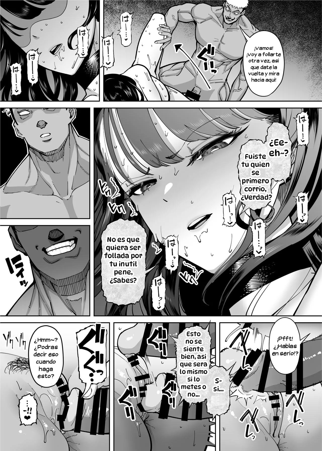 [Takashima] Yuushuu na Kono Watashi ga Atama no Warui Sex Bakkari Saserareru Hanashi｜La Historia de Cómo una Chica Brillante como Yo Fue Presionada a Tener sexo Ardiente con un Idiota [Spanish] [Hta scan] numero di immagine  41