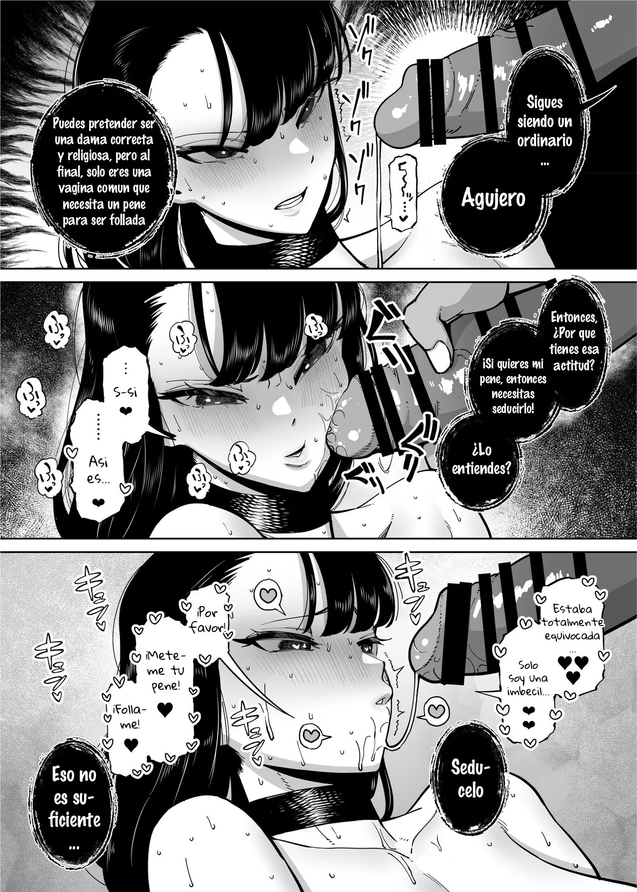 [Takashima] Yuushuu na Kono Watashi ga Atama no Warui Sex Bakkari Saserareru Hanashi｜La Historia de Cómo una Chica Brillante como Yo Fue Presionada a Tener sexo Ardiente con un Idiota [Spanish] [Hta scan] numero di immagine  43