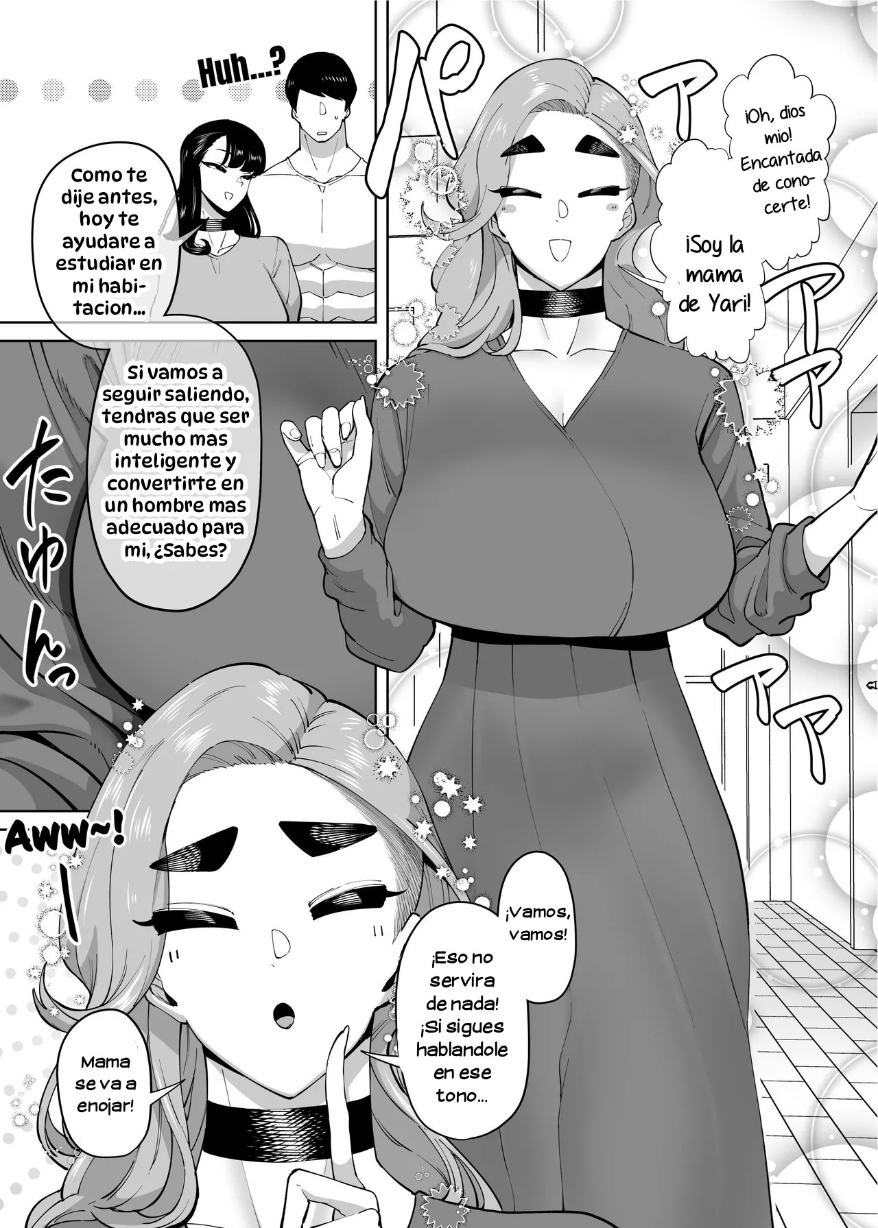 [Takashima] Yuushuu na Kono Watashi ga Atama no Warui Sex Bakkari Saserareru Hanashi｜La Historia de Cómo una Chica Brillante como Yo Fue Presionada a Tener sexo Ardiente con un Idiota [Spanish] [Hta scan] numero di immagine  50