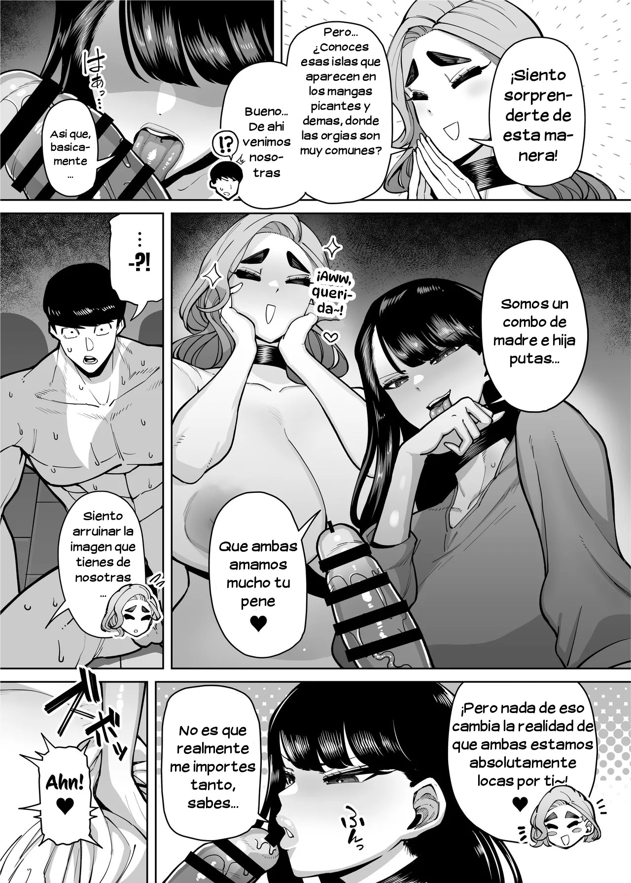 [Takashima] Yuushuu na Kono Watashi ga Atama no Warui Sex Bakkari Saserareru Hanashi｜La Historia de Cómo una Chica Brillante como Yo Fue Presionada a Tener sexo Ardiente con un Idiota [Spanish] [Hta scan] numero di immagine  79