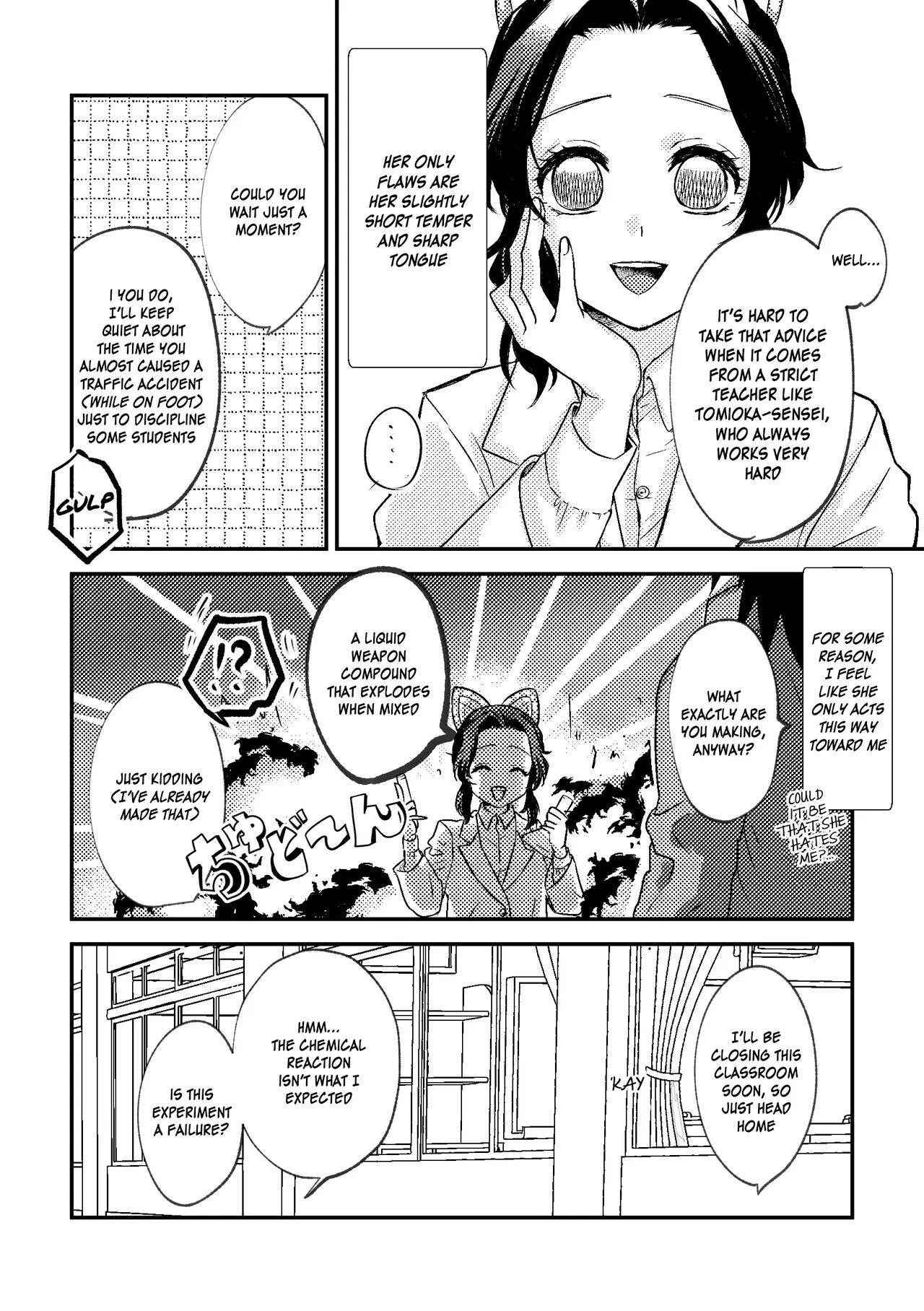 [SAKEYOKOSE (Takebu)] Sensei Soutei gai no Jitai desu! | Sensei, Something Unexpected has Happened! Chapters 1 & 2 [English] [JusenkyoTL] Bildnummer 5