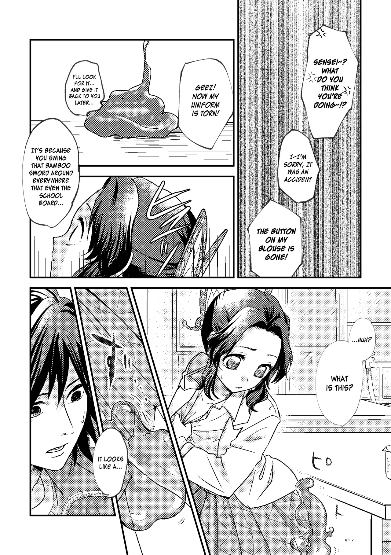 [SAKEYOKOSE (Takebu)] Sensei Soutei gai no Jitai desu! | Sensei, Something Unexpected has Happened! Chapters 1 & 2 [English] [JusenkyoTL] Bildnummer 7