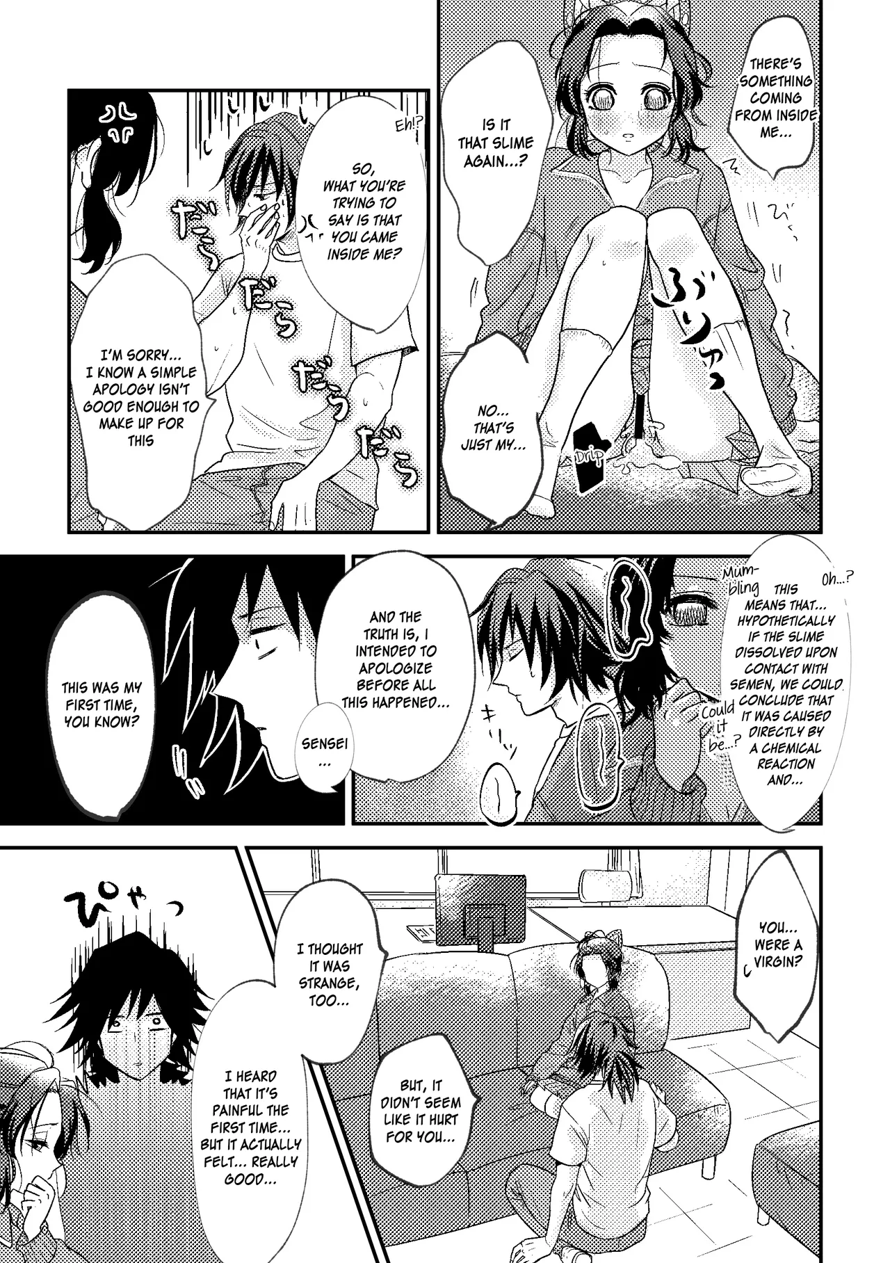 [SAKEYOKOSE (Takebu)] Sensei Soutei gai no Jitai desu! | Sensei, Something Unexpected has Happened! Chapters 1 & 2 [English] [JusenkyoTL] Bildnummer 34