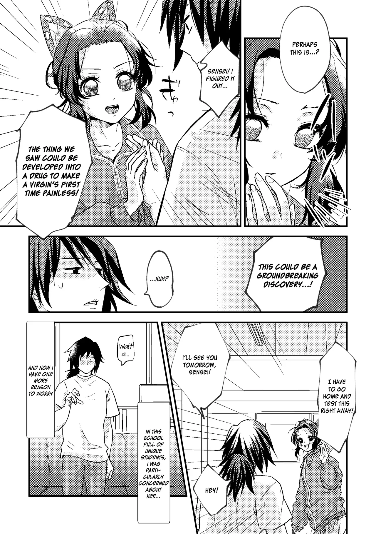 [SAKEYOKOSE (Takebu)] Sensei Soutei gai no Jitai desu! | Sensei, Something Unexpected has Happened! Chapters 1 & 2 [English] [JusenkyoTL] Bildnummer 35