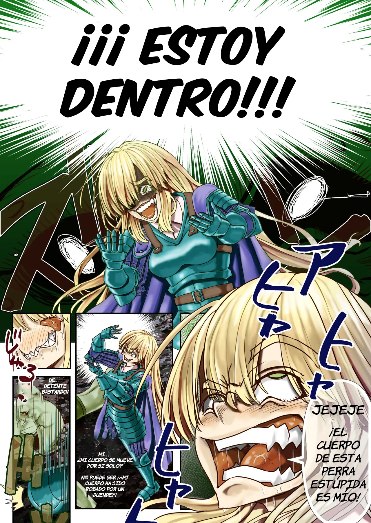 [Hikikomorisuto] Goburin Hyoui ~ Nottorareta Onna Kishi ~ [TF SCANS] numero di immagine  4