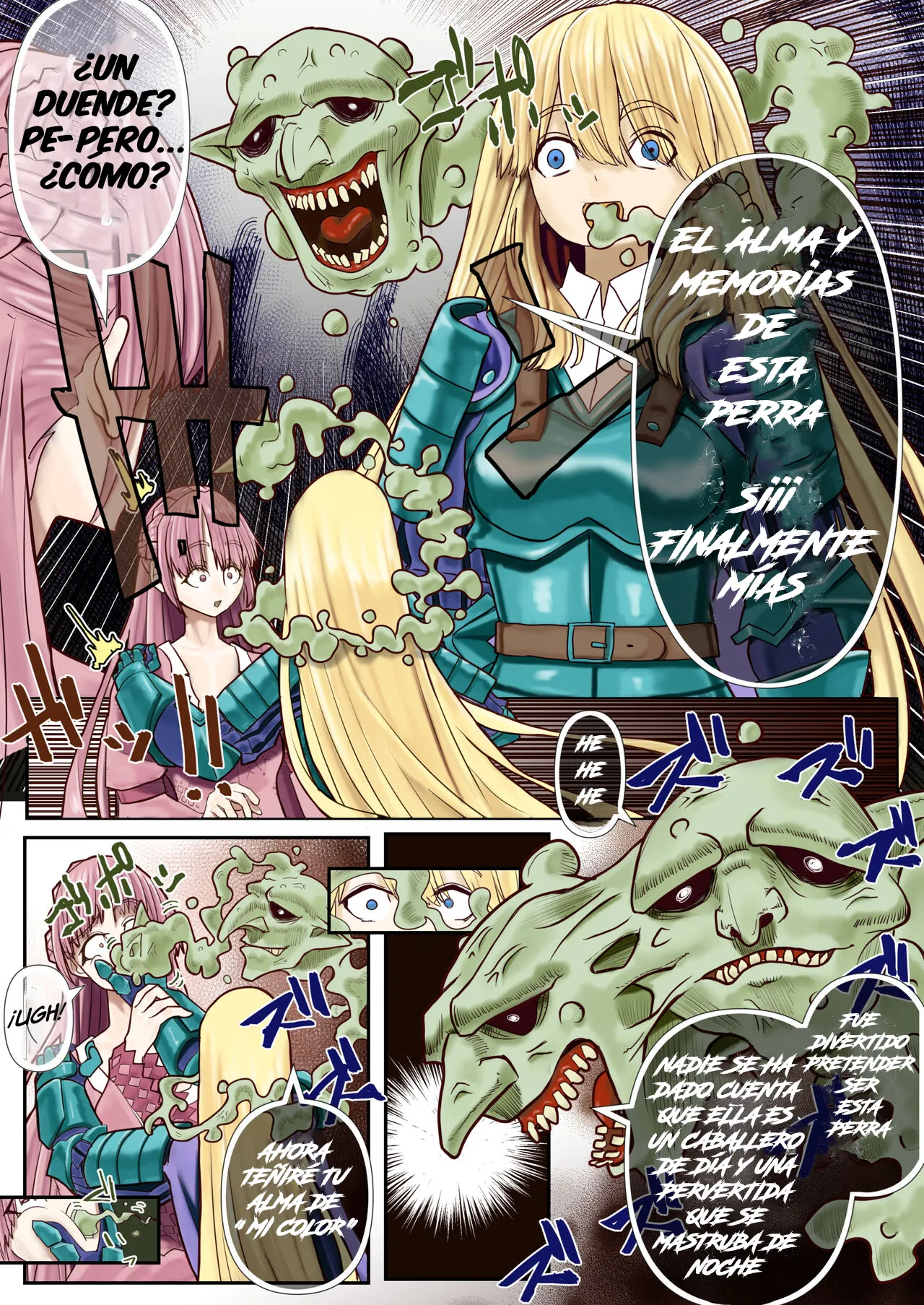 [Hikikomorisuto] Goburin Hyoui ~ Nottorareta Onna Kishi ~ [TF SCANS] numero di immagine  9