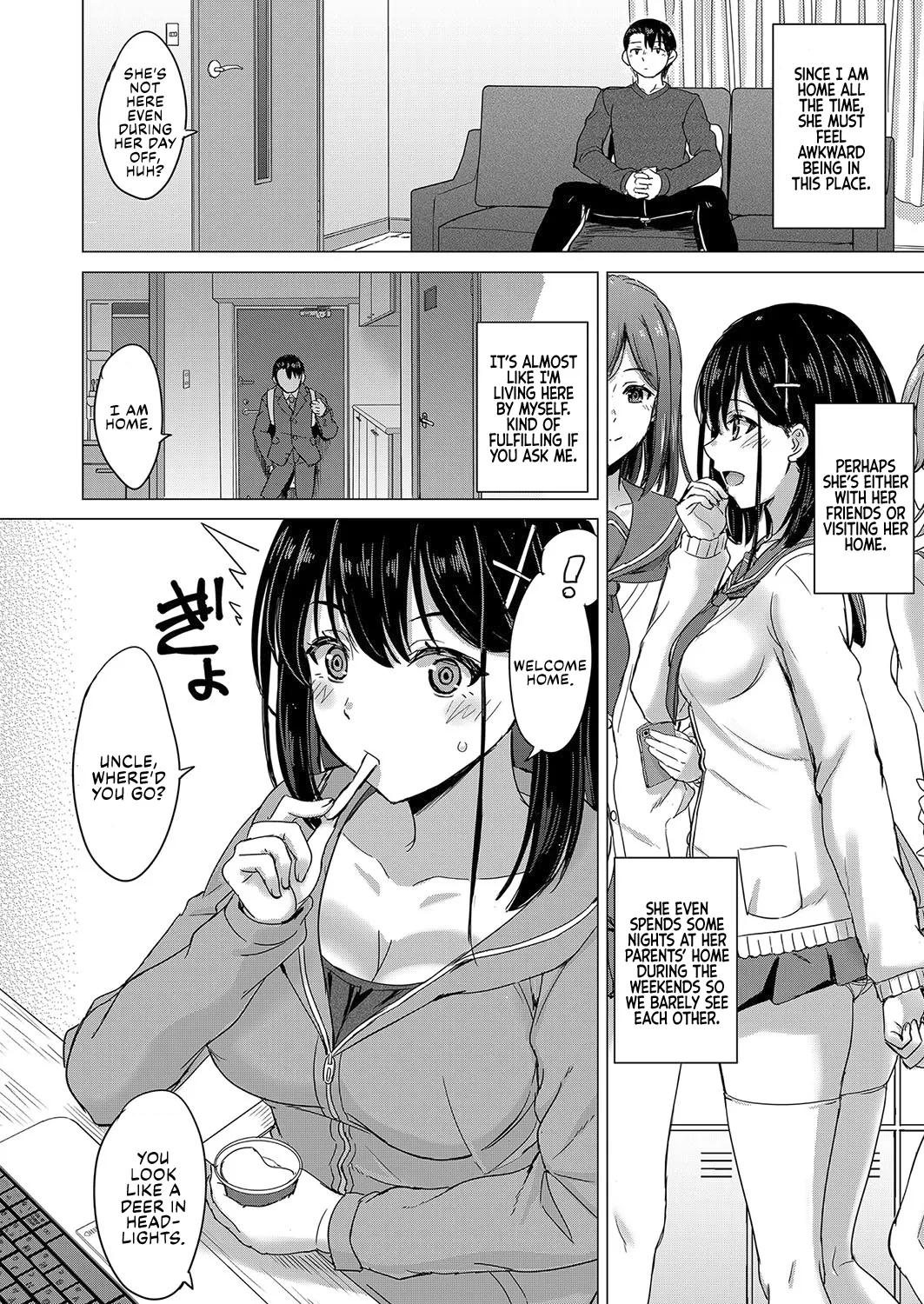 [Inanaki Shiki] Mei JK to, Futari Gurashi. Nani mo Okinai Hazu ga Naku... | Living together with my high school niece. There’s no way nothing would happen (Iyarashii Kono Ko-tachi wa Tsukaretai.) [English] [Digital] Bildnummer 7