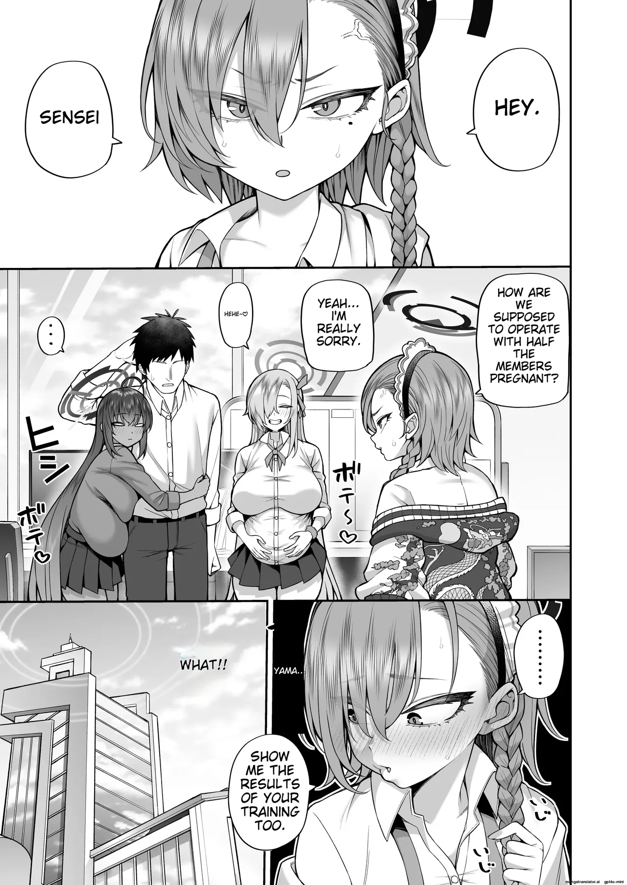 [Marshmallow Balloon (Kayumidome)] Yowami to Musuko o Nigirareta (Blue Archive) [English] [Digital] image number 31