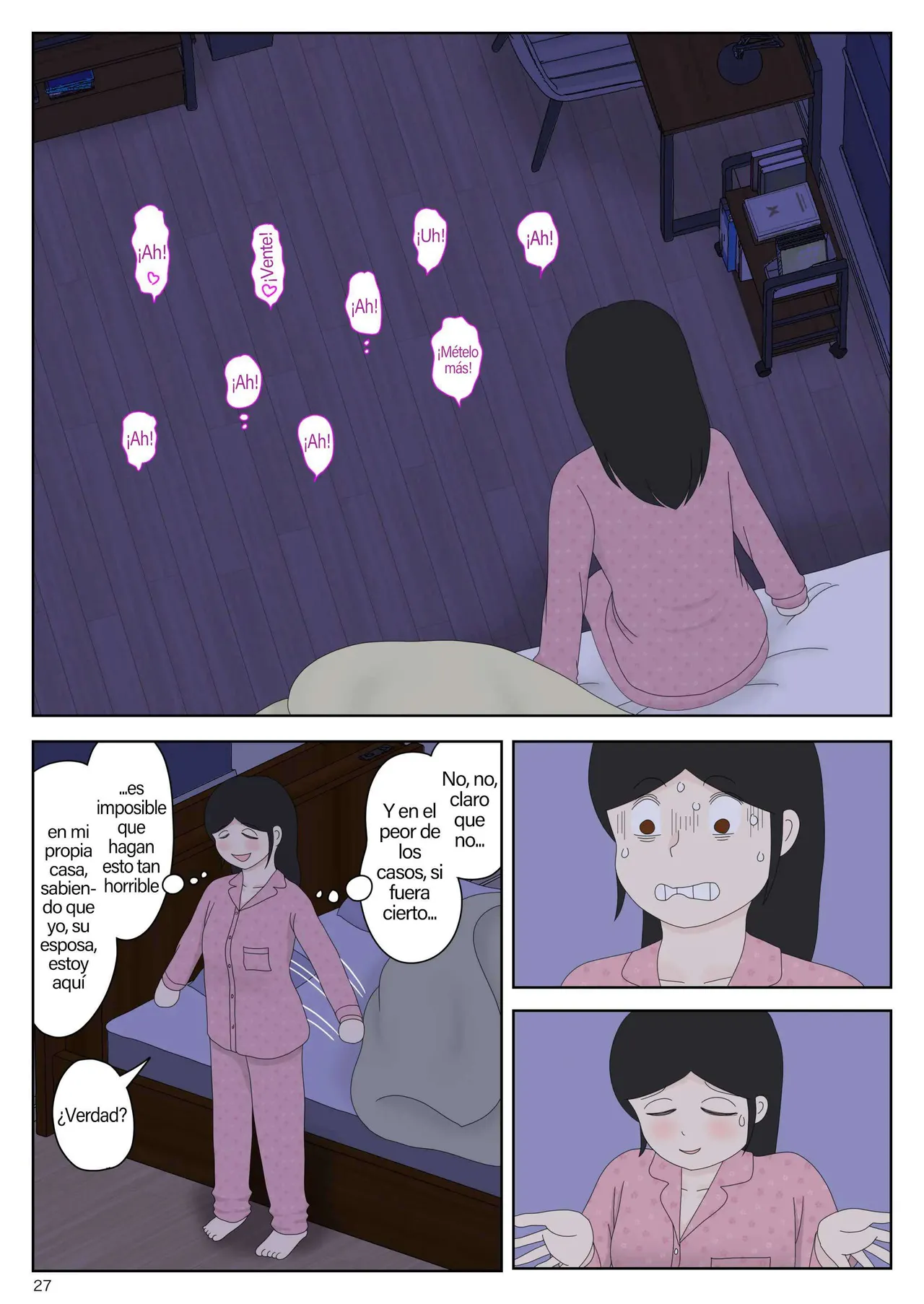 [Mizuarai no kai] Onaneta Kaa-san Bessekaisen 7｜Mamá es Mi Material de Masturbación 7 [Spanish] [Xavit0_0] 画像番号 27