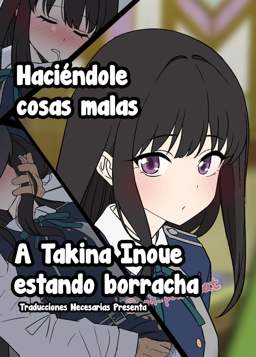 [Dokuneko Noil] Deisui shita Inoue Takina ni Warui Koto o suru Hanashi - Haciéndole cosas con Takina Inoue estando borracha (Lycoris Recoil) [Español] [Traducciones necesarias] 이미지 번호 1