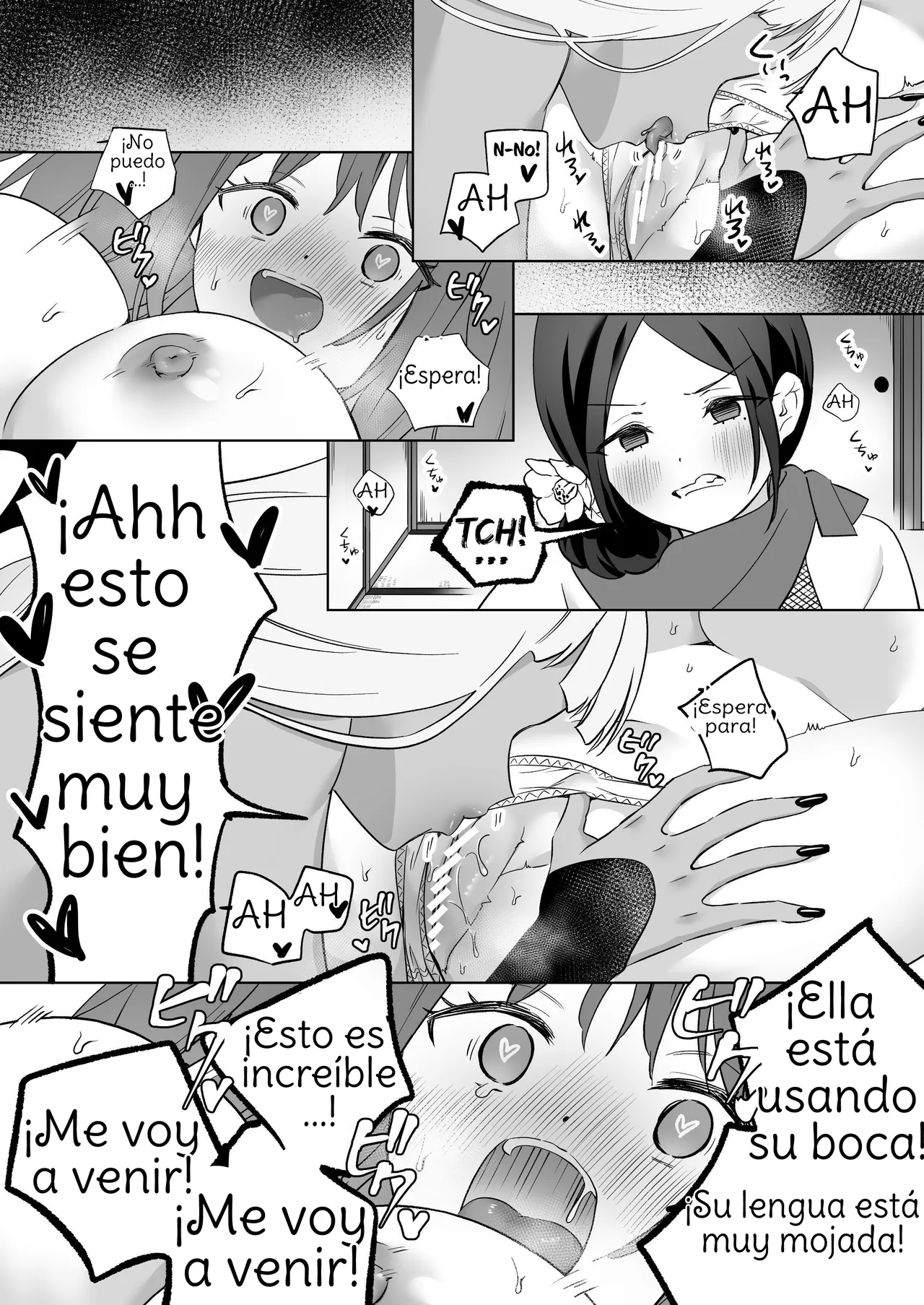 [Gutsutoma (Tachi)] Yuri Kakusei Succubus vs Yuri Kakusei Kunoichi ~Watashi no Karada de Yuri Ecchi Battle suna!~  Lesbian Awakening Succubus vs Kunoichi! ~Don't Use My Body to Fight your Sexy Lesbian Battle~ [Spanish] [Amaterasu] 图片编号 23