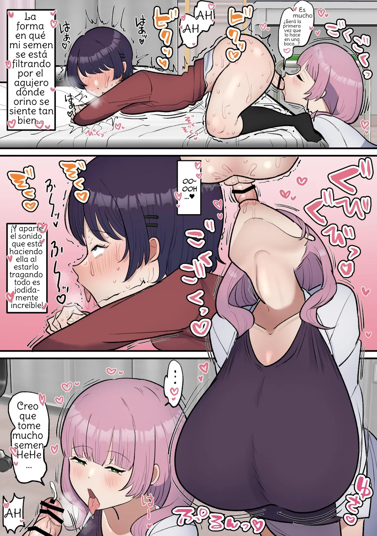 [Fence 14] Futanari Joshi wa Yuka Ona Yametai  Dickgirl Wants To Stop Humping The Floor [Spanish] [Amaterasu] image number 22