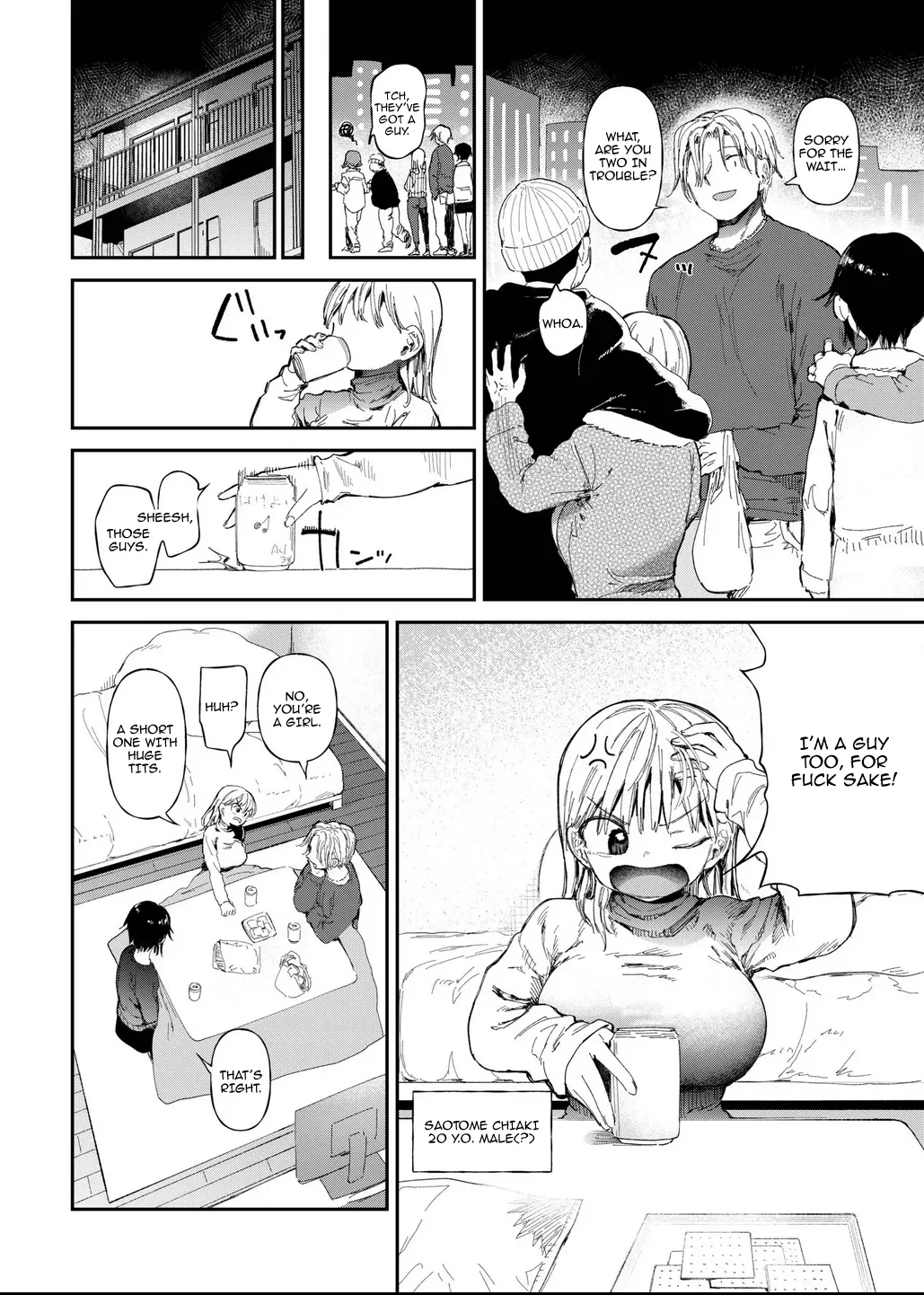 [Doemutan] TS Shitara Tomodachi Ni Yararetashi Kanojo Mo NTRreta Hanashi Zenpen / Story Of How When I Changed Genders, My Friend Fucked Me And My Girlfriend Got NTR'd First Part  [English] {Doujins.com} image number 4