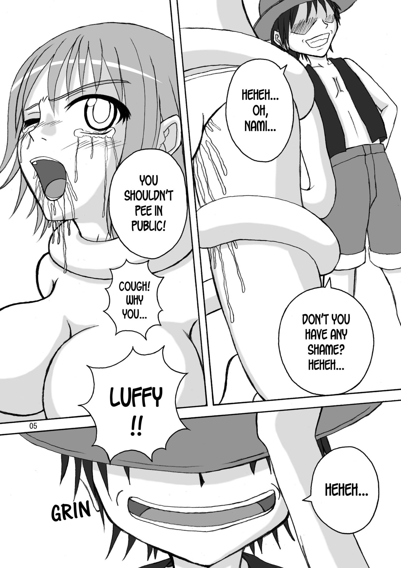 [pintsize] Jump Tales 5 San P Nami Baku More Condom Nami vs Gear3 vs Marunomi Hebihime (One Piece) [English] [desudesu] image number 4