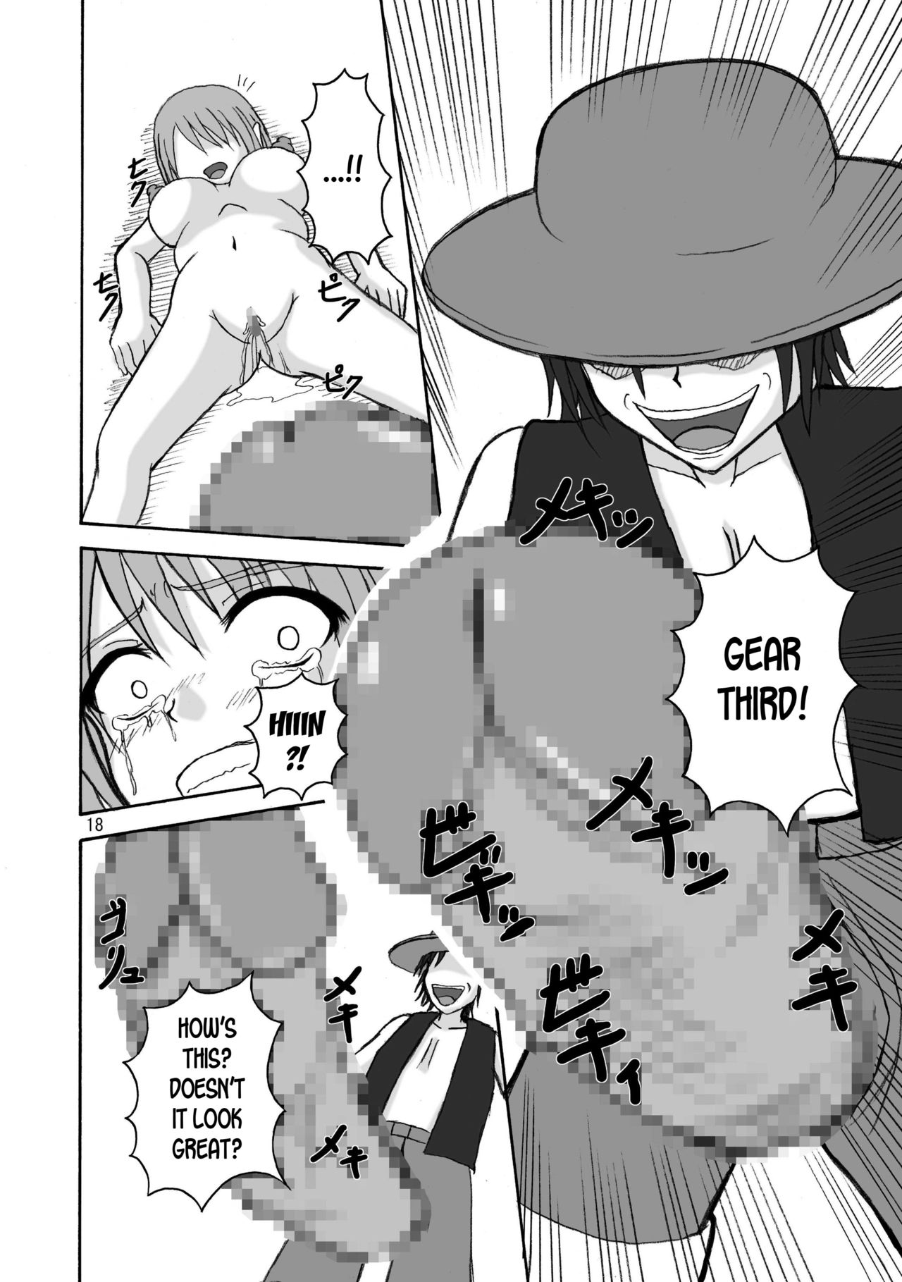 [pintsize] Jump Tales 5 San P Nami Baku More Condom Nami vs Gear3 vs Marunomi Hebihime (One Piece) [English] [desudesu] image number 17