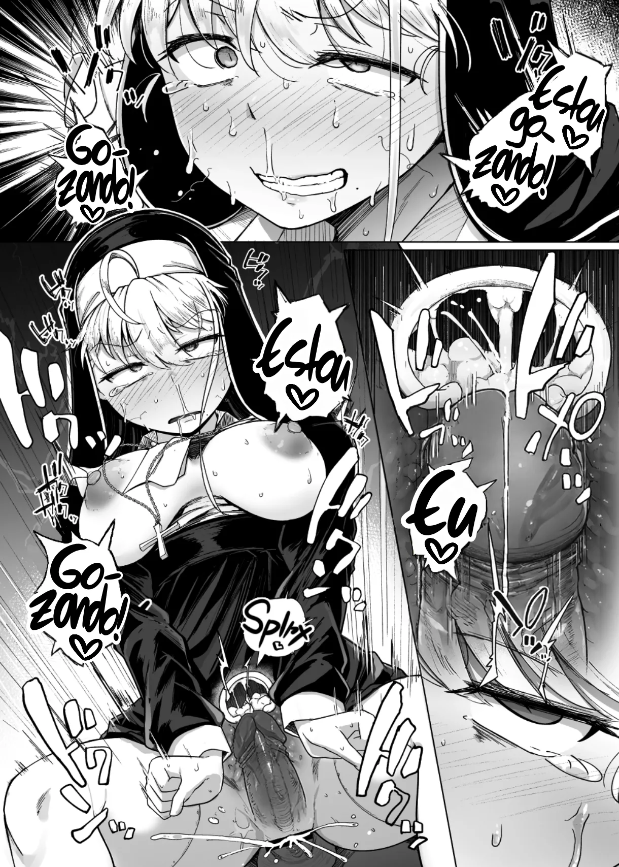 [Jikahatsudensho (flanvia)] Zange Ana 1 | Confession Hole 1 [pt-BR] [Bakai.org] [Decensored] [Digital] 이미지 번호 36