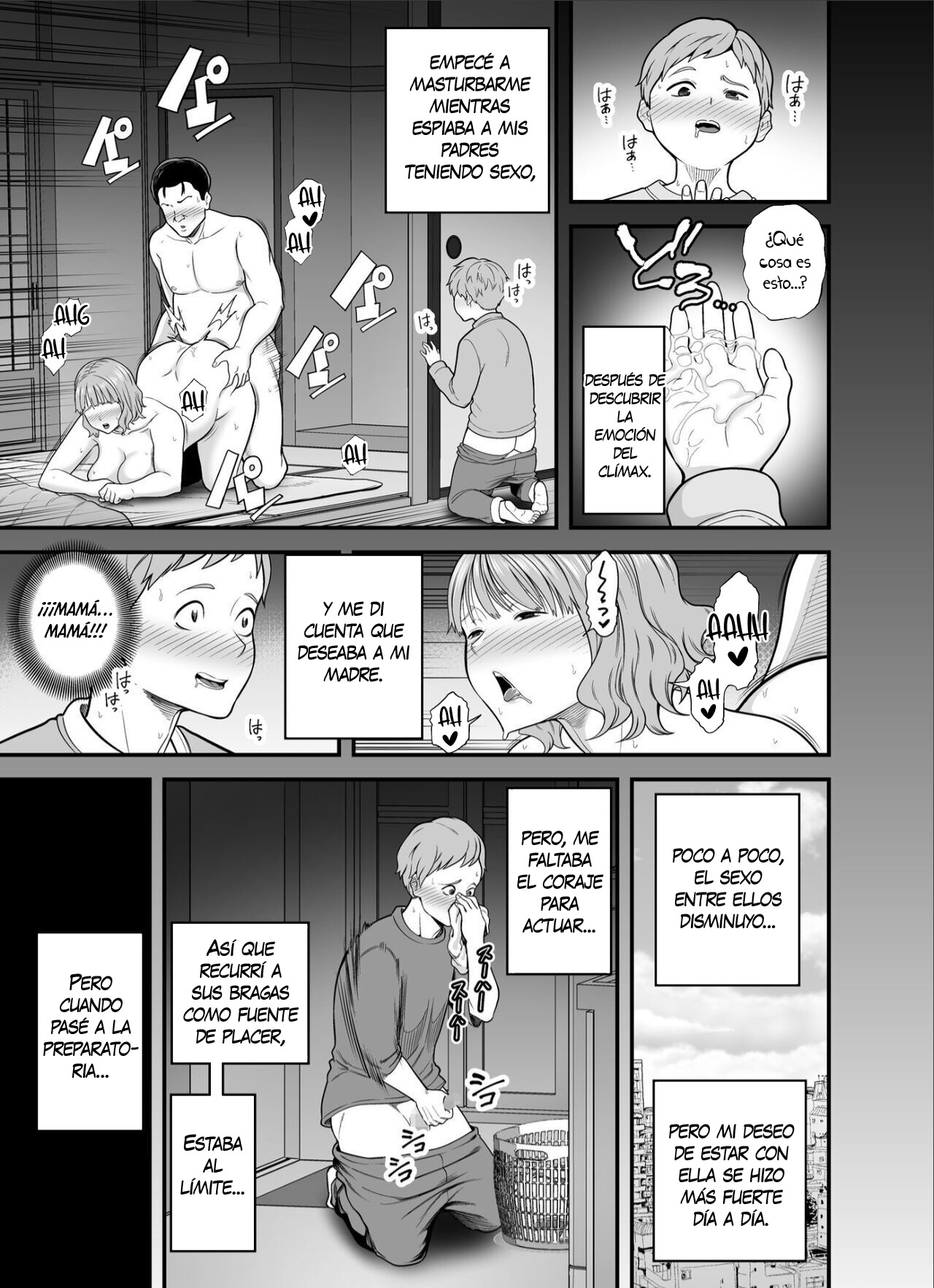 [Ura Meshiya (Maccha Neji)] Mou Ore dake no Onna ja Nai Kaa-san｜Mamá Ya No Es Mía [Spanish] [New Scan Doujin] 图片编号 4