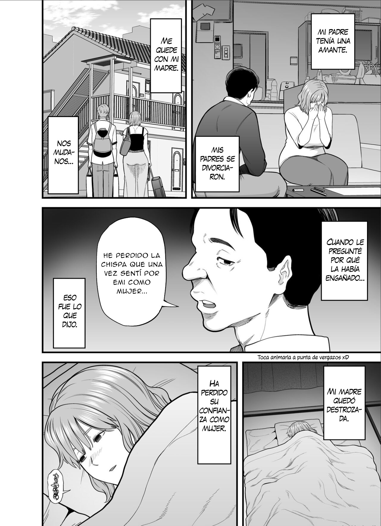 [Ura Meshiya (Maccha Neji)] Mou Ore dake no Onna ja Nai Kaa-san｜Mamá Ya No Es Mía [Spanish] [New Scan Doujin] 图片编号 5