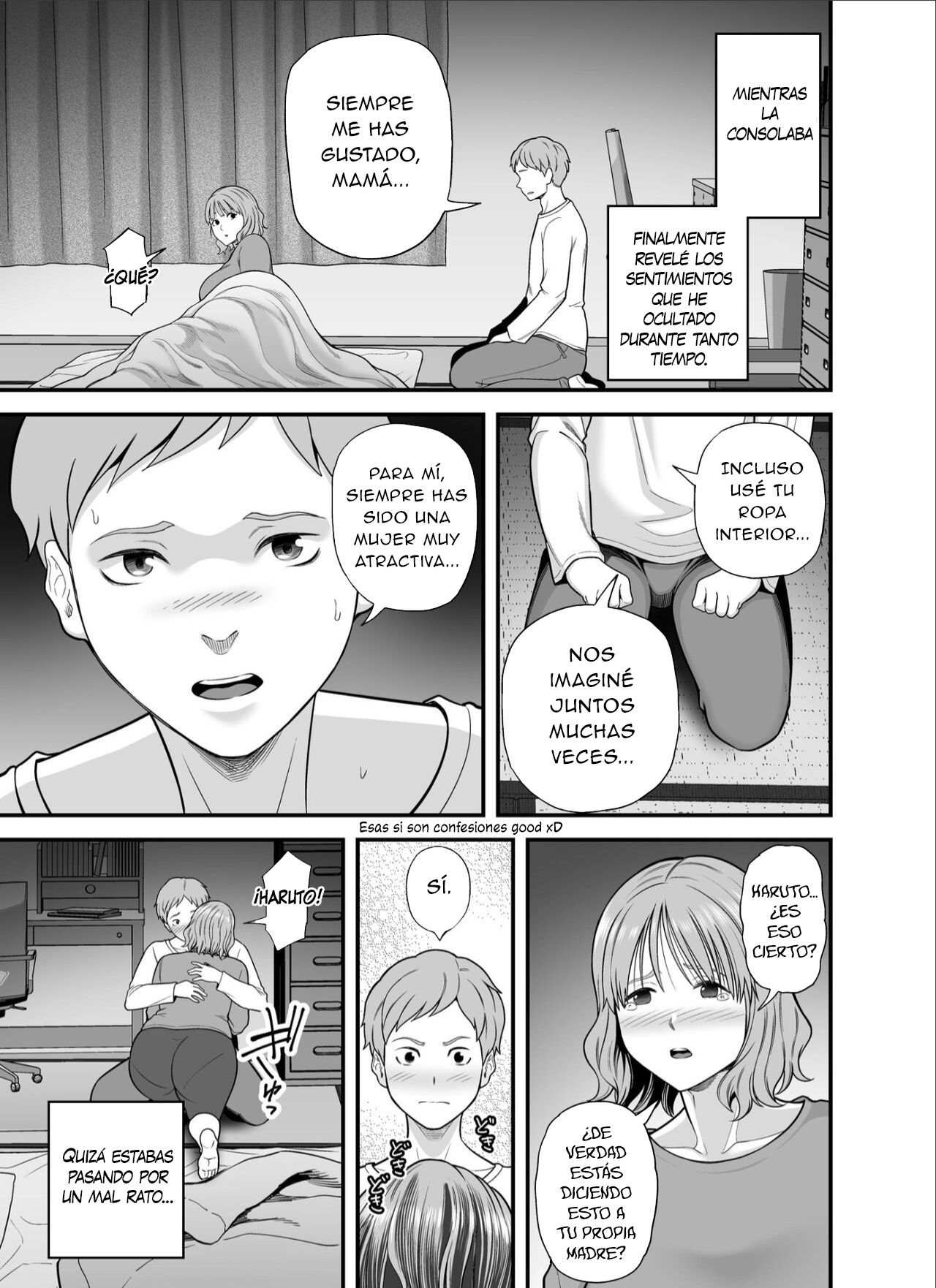 [Ura Meshiya (Maccha Neji)] Mou Ore dake no Onna ja Nai Kaa-san｜Mamá Ya No Es Mía [Spanish] [New Scan Doujin] 图片编号 6