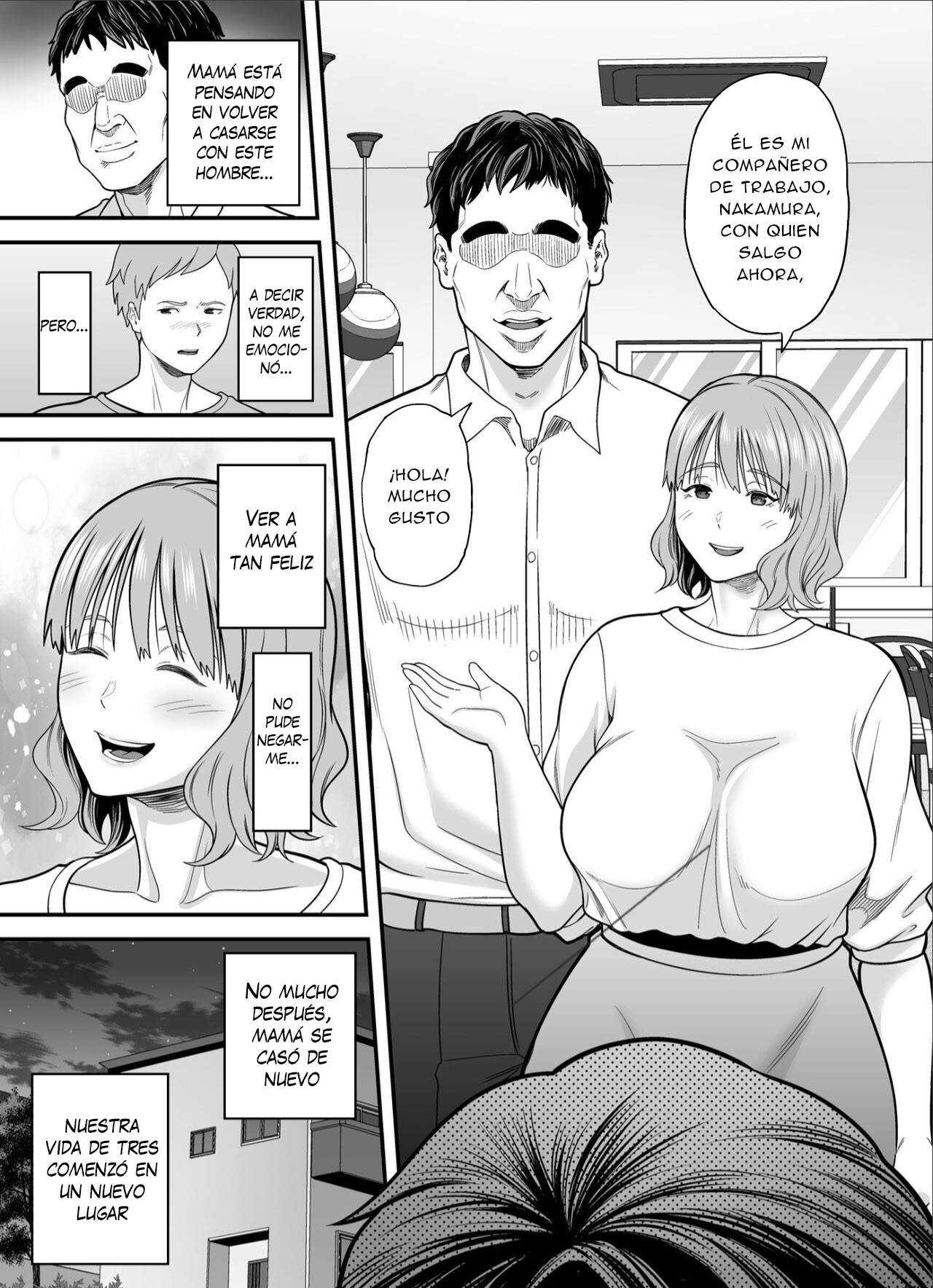 [Ura Meshiya (Maccha Neji)] Mou Ore dake no Onna ja Nai Kaa-san｜Mamá Ya No Es Mía [Spanish] [New Scan Doujin] 图片编号 24