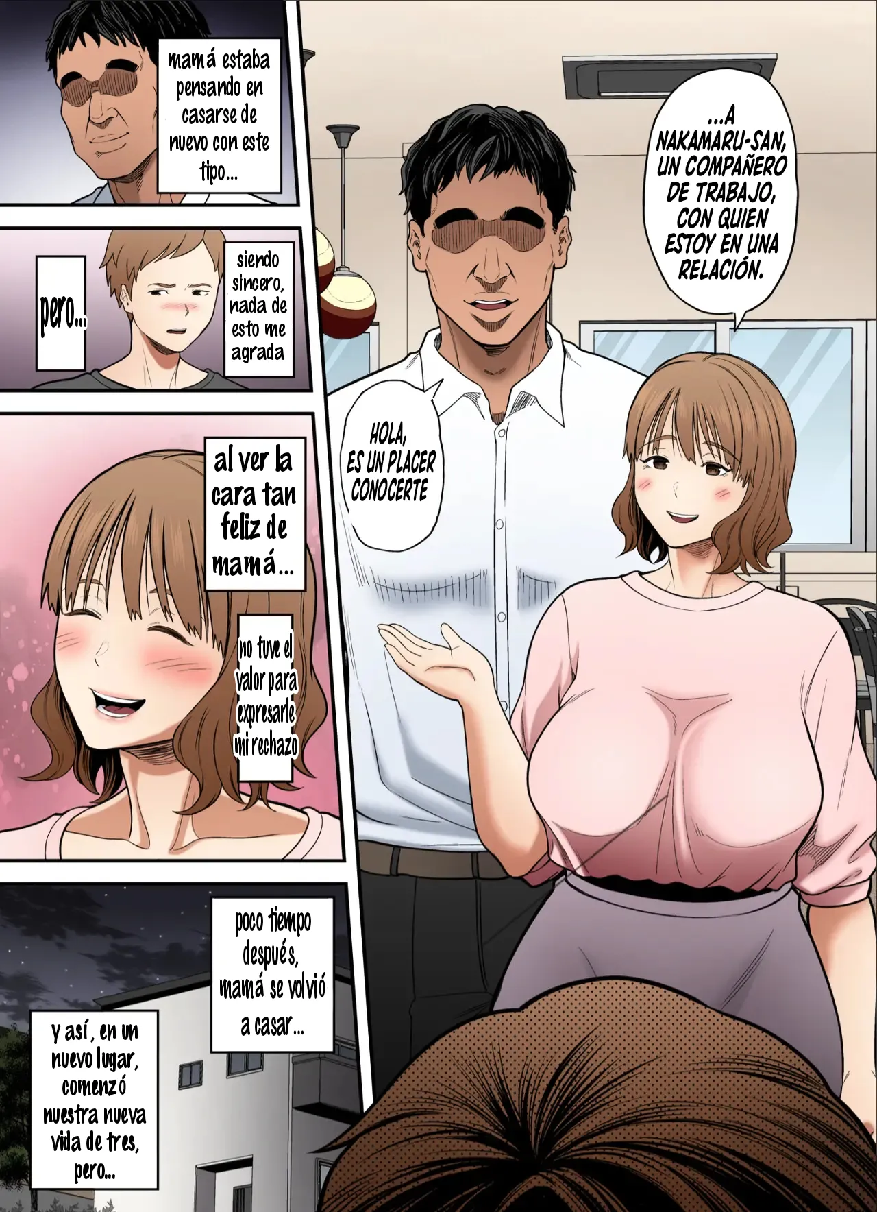 [Ura Meshiya (Maccha Neji)] Mou Ore dake no Onna ja Nai Kaa-san｜Mamá Ya No Es Mía [Spanish] [El naranjas = Mr.Naranjas] 图片编号 24