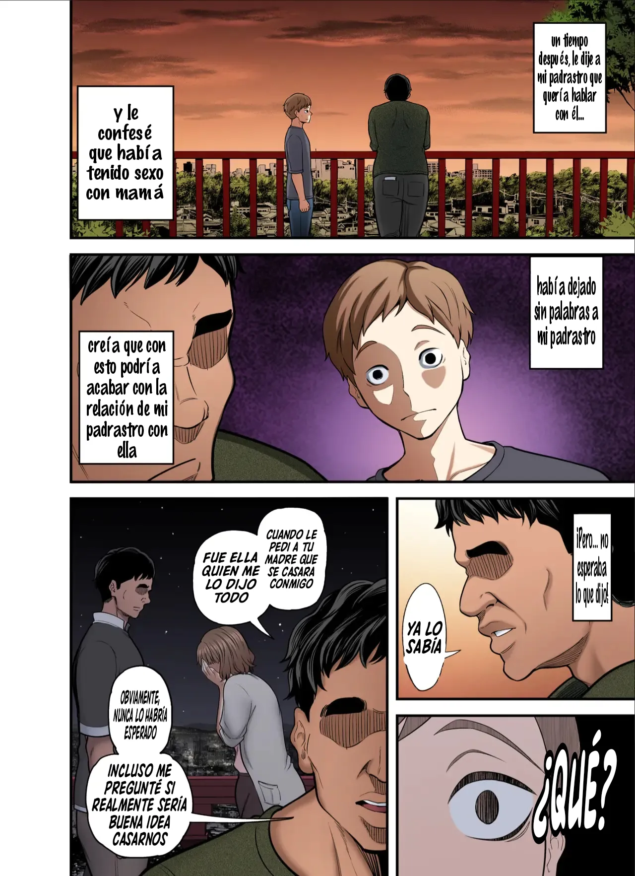 [Ura Meshiya (Maccha Neji)] Mou Ore dake no Onna ja Nai Kaa-san｜Mamá Ya No Es Mía [Spanish] [El naranjas = Mr.Naranjas] 图片编号 43