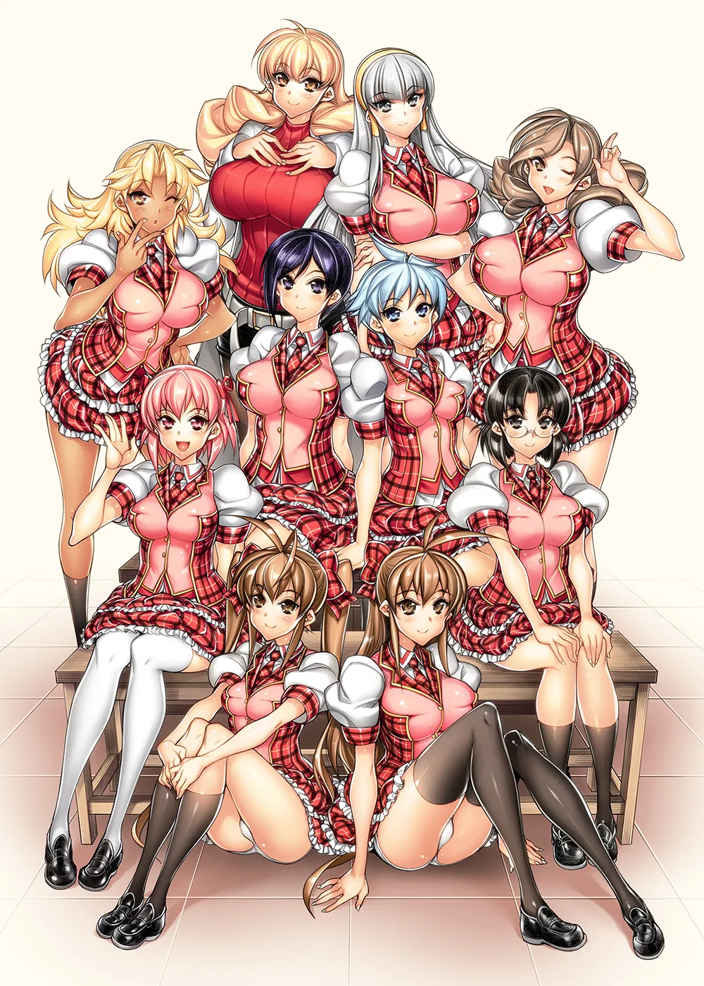 [Kashiwa-ya (Hiyo Hiyo)] Saimin Gakuen Rankou-Ka -CONCEPT-×-PLUS-α-ALPHA- [English] 图片编号 2