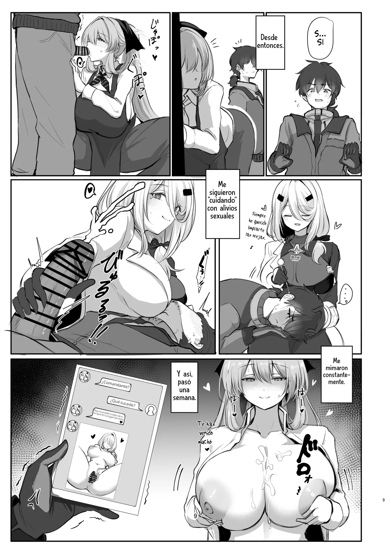 [Hello Girls! (10eki)] Amaama Ningyou (GIRLS' FRONTLINE 2: EXILIUM) [Spanish][Digital] numero di immagine  9