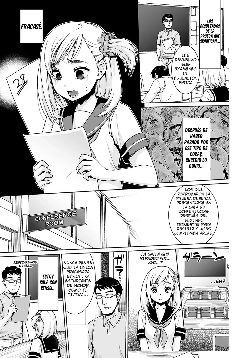 [Anma] Sukebe Taiiku Kyoushi no Houkago Kairaku Choukyou Lesson Ch. 1-4｜Las Placenteras Lecciones de Entrenamiento Extraescolar del Pervertido Profesor de Educación Física Cap. 1-4 [Spanish] [Solitario01] 图片编号 50