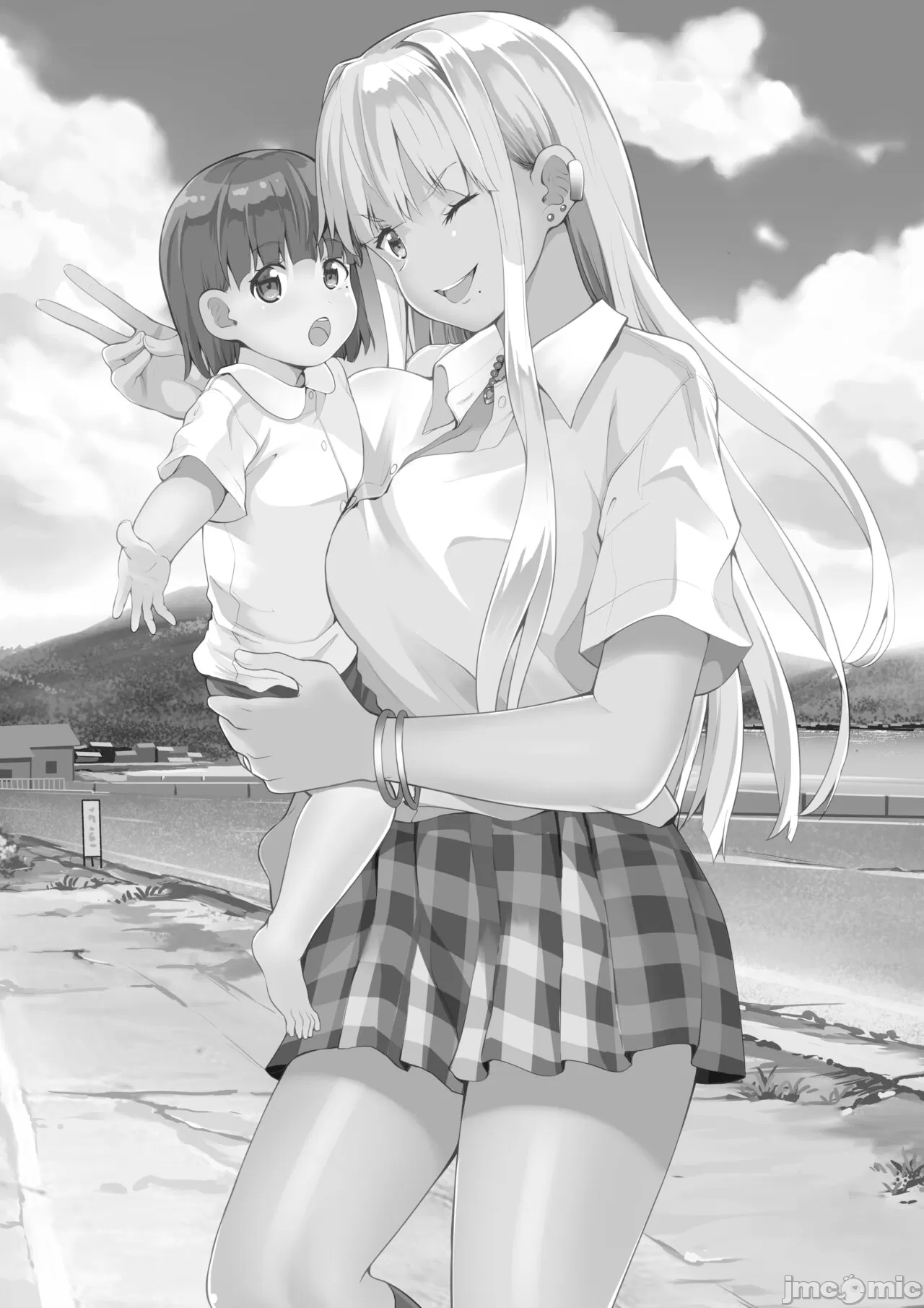 [Sweet Avenue (Kaduchi)] Zoku Inaka no Kuro Gal JK to Kekkon Shita Nichijou [Chinese] [禁漫漢化組] [Digital] numero di immagine  23