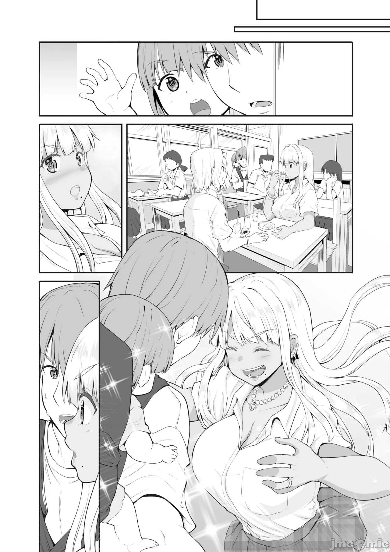 [Sweet Avenue (Kaduchi)] Zoku Inaka no Kuro Gal JK to Kekkon Shita Nichijou [Chinese] [禁漫漢化組] [Digital] numero di immagine  36