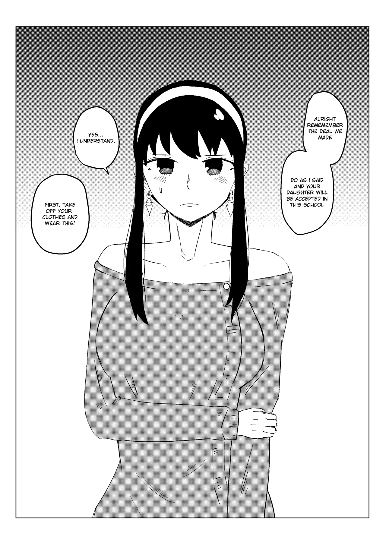 「YOR FORGER. SACRIFICE」[ENGLISH] UNCENSORED image number 3