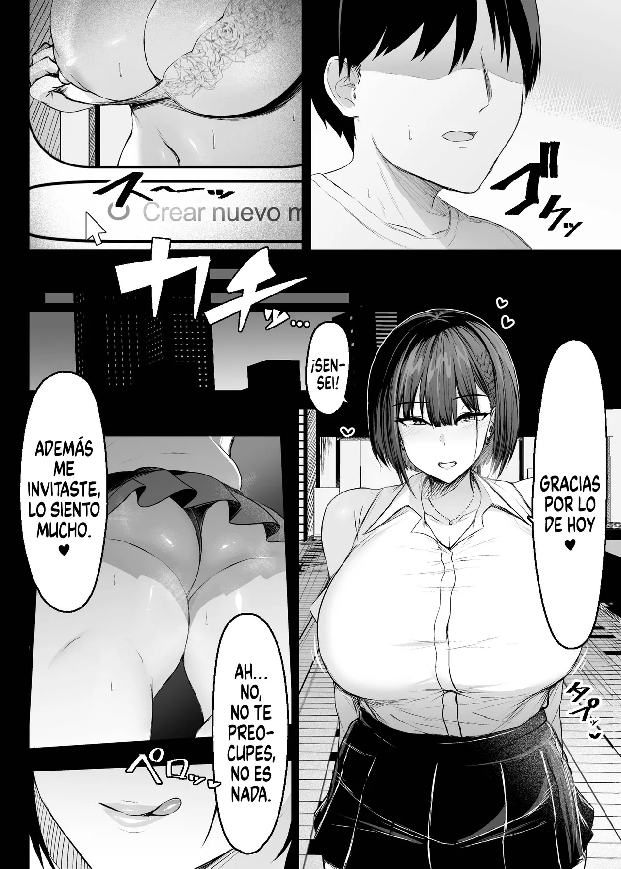 [Usonoki (Tsukunendo)] Sono To wa Amaku｜Esa Puerta es Tentadora [Spanish] [Kejotan] numero di immagine  4