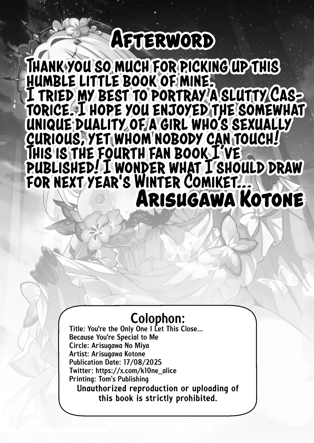 [Arisugawa no Miya (Arisugawa Kotone)] Anata wa Watakushi ni Furerareru, Tokubetsu na Kata... desu kara ー You're the Only One I Let This Close... Because You're Special to Me (Honkai: Star Rail) [English] [head empty] [Digital] imagen número 21