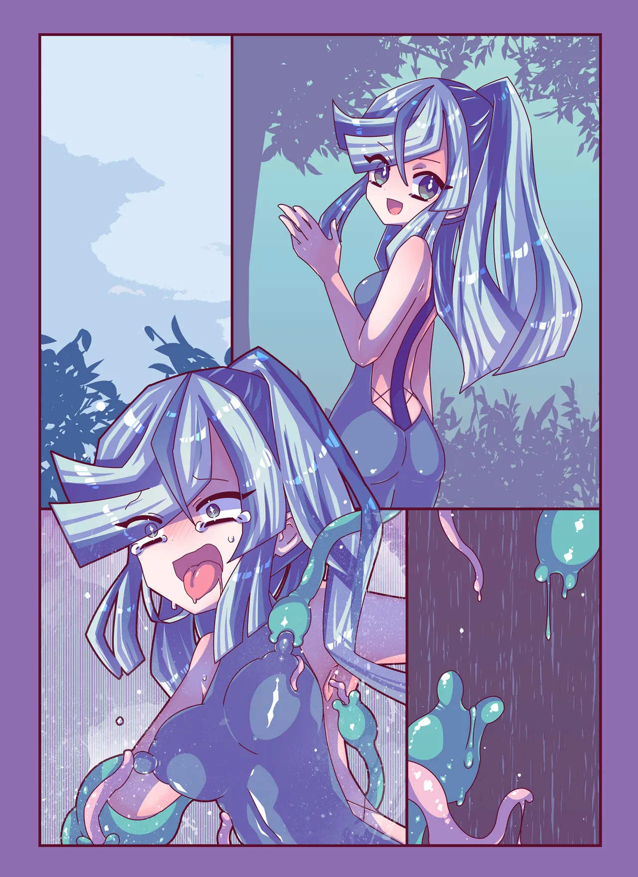 [攪乱オペレッタ]雑草刈りちゃん2人こちょぺろくすぐり敗北 28eme image