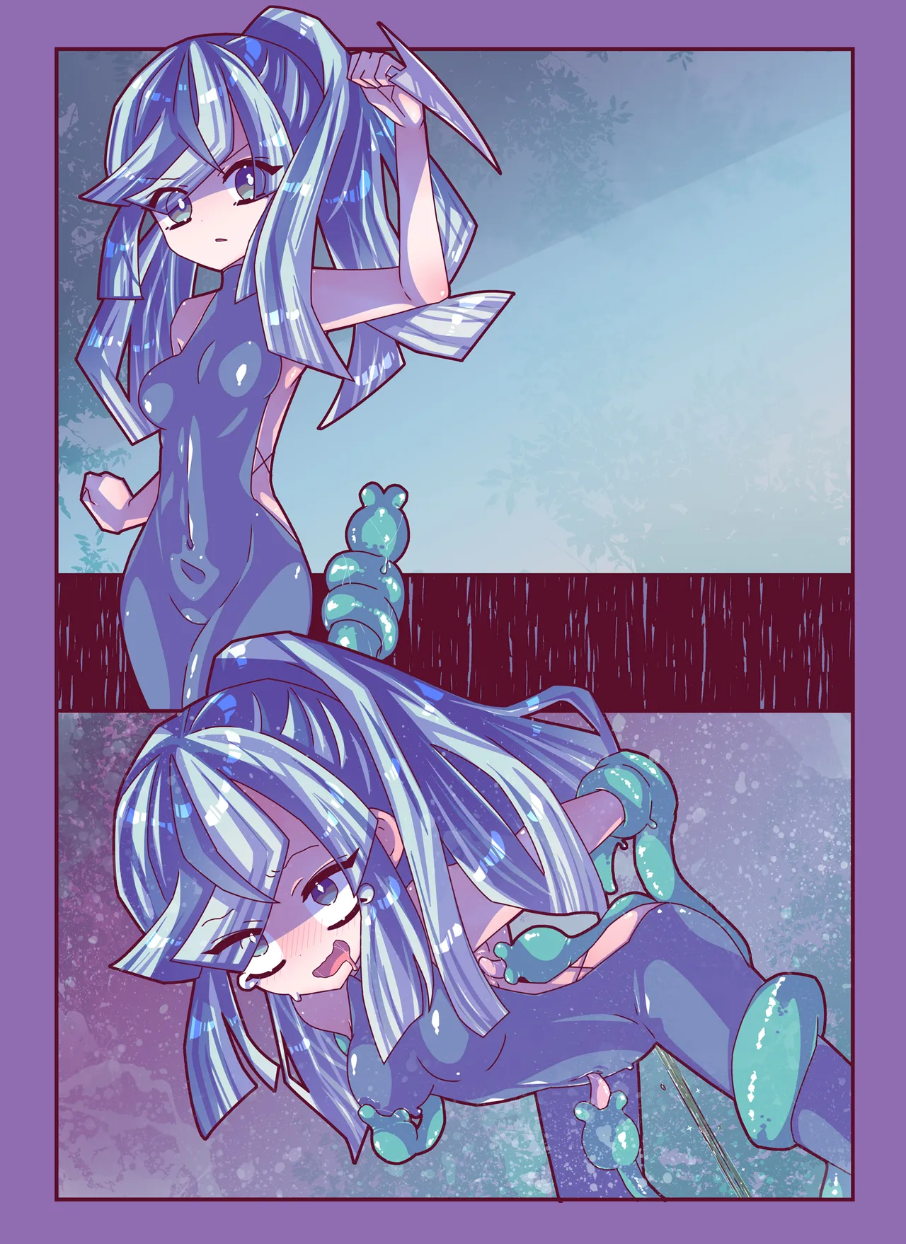 [攪乱オペレッタ]雑草刈りちゃん2人こちょぺろくすぐり敗北 30eme image