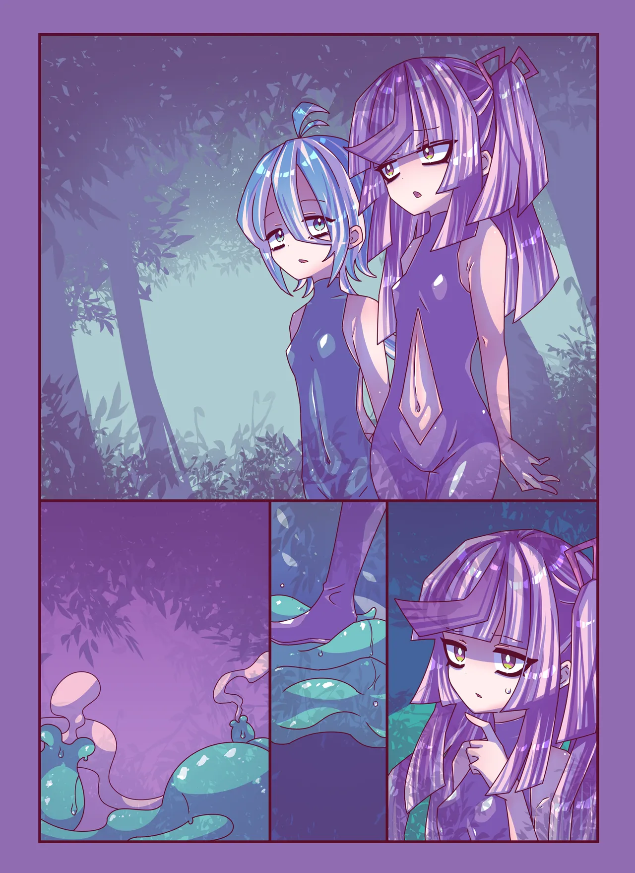 [攪乱オペレッタ]雑草刈りちゃん2人こちょぺろくすぐり敗北 40eme image