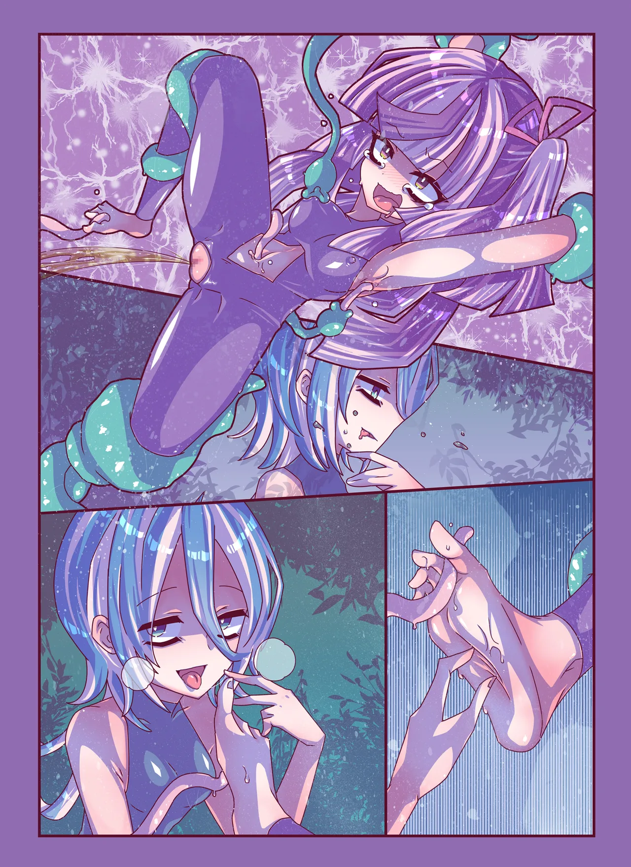 [攪乱オペレッタ]雑草刈りちゃん2人こちょぺろくすぐり敗北 44eme image