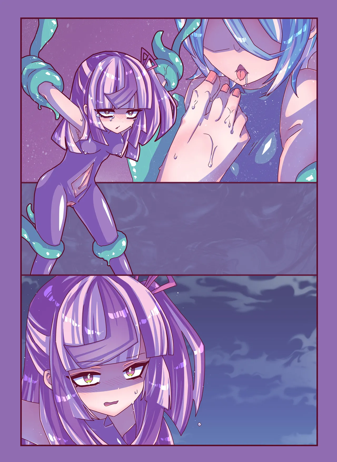 [攪乱オペレッタ]雑草刈りちゃん2人こちょぺろくすぐり敗北 46eme image