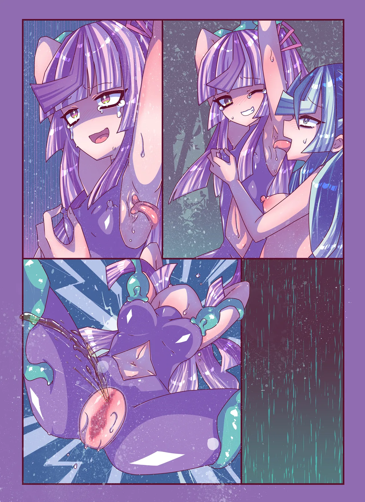 [攪乱オペレッタ]雑草刈りちゃん2人こちょぺろくすぐり敗北 48eme image