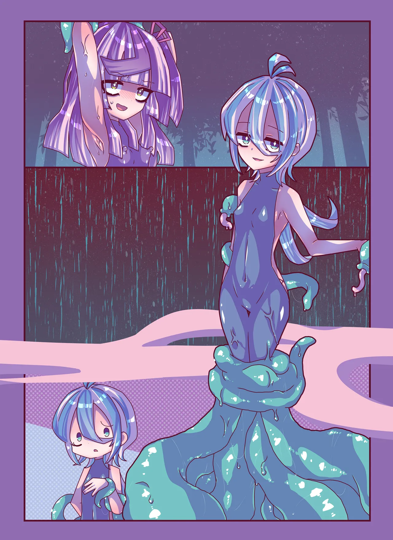 [攪乱オペレッタ]雑草刈りちゃん2人こちょぺろくすぐり敗北 49eme image