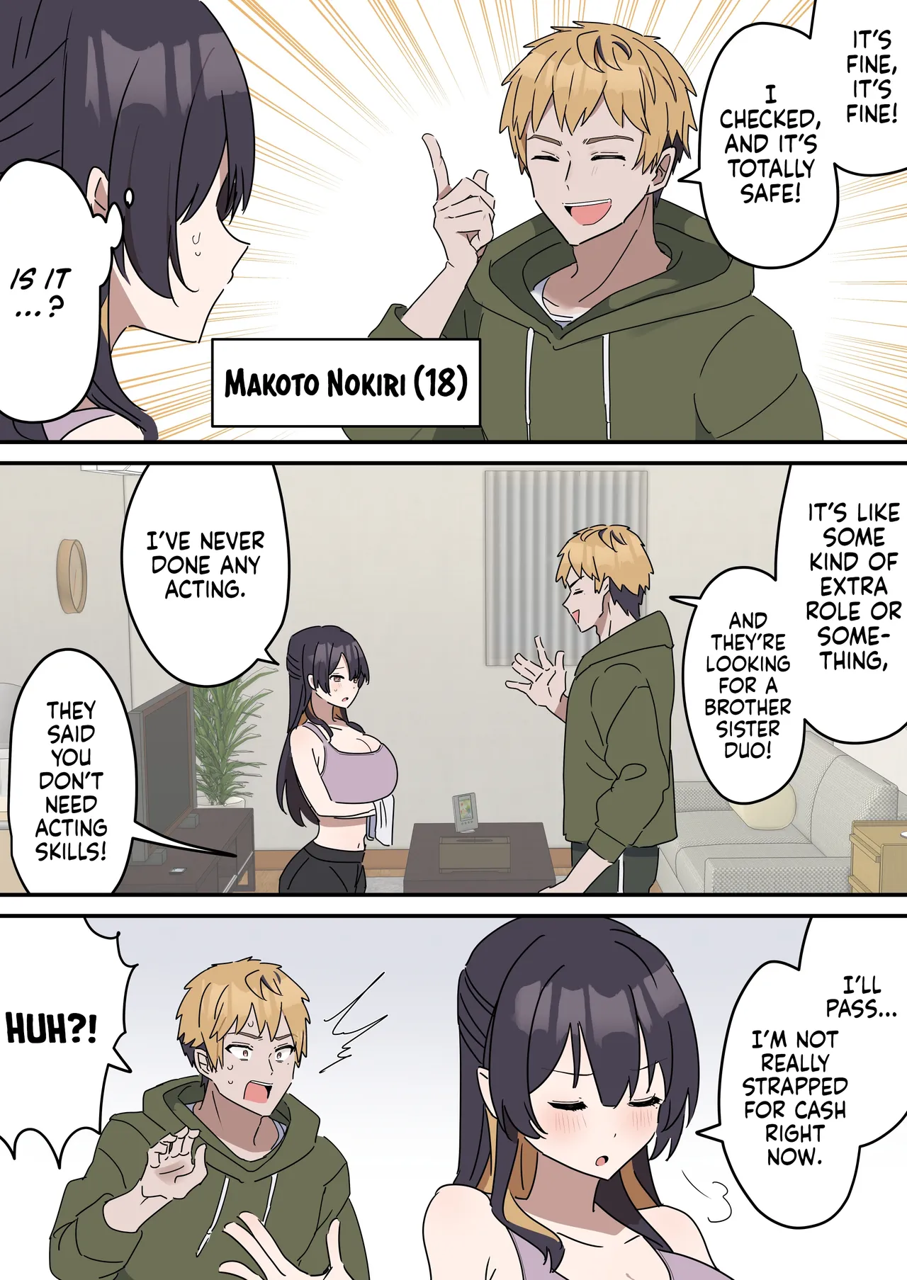 [Fence 14] Pseudo Sex S*blings | Giji Sekkusu Kyo〇i [English] [Ongoing] numero di immagine  2