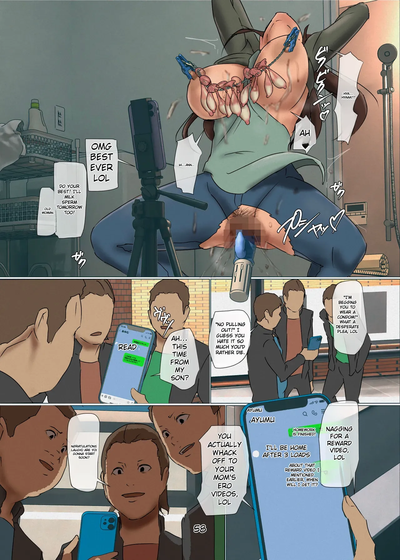 [Yojouhan Shobou] Ikenie no Haha 4 [English] [MTL] image number 58