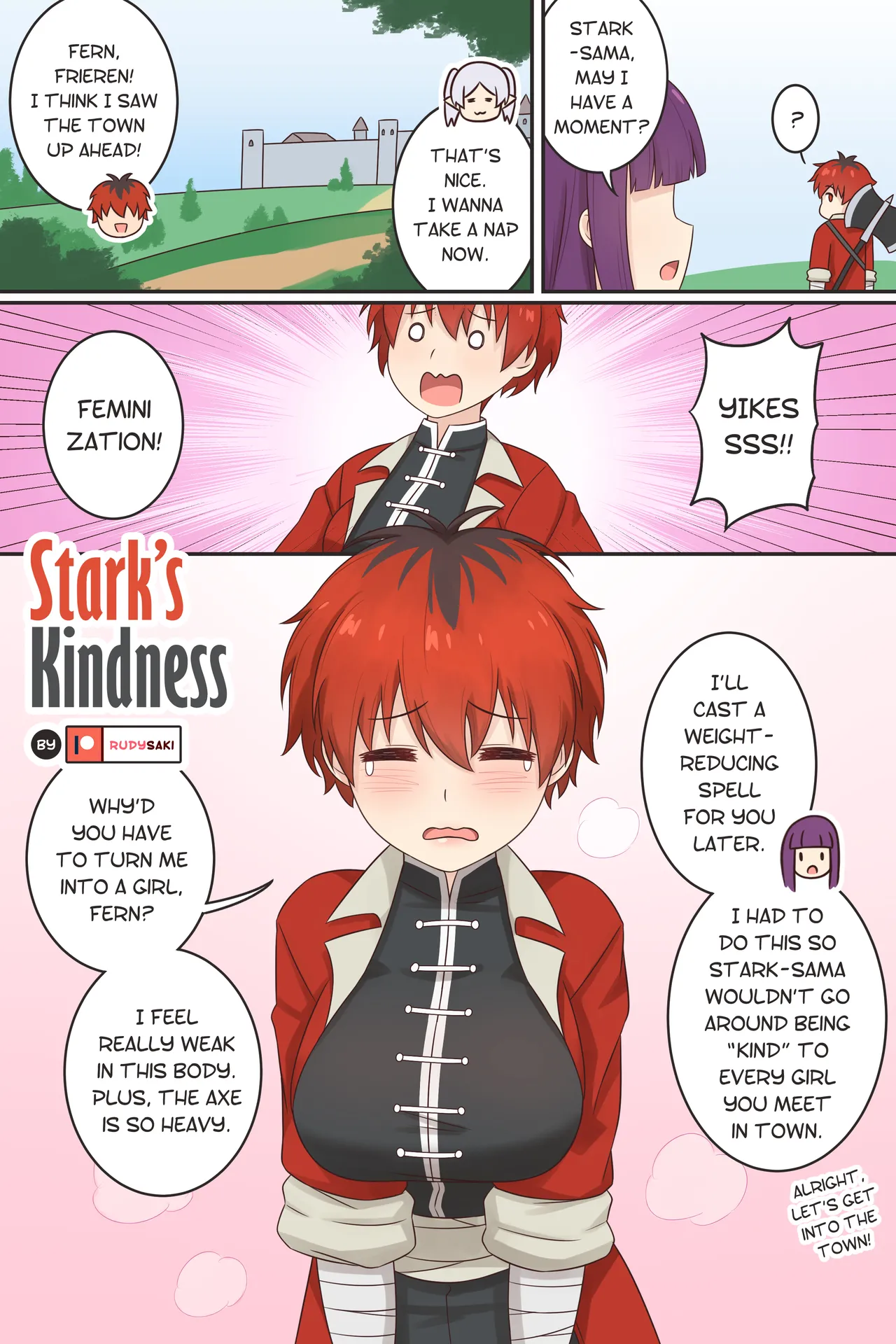 [RudySaki] Stark's Kindness (Sousou no Frieren) [Uncensored] 图片编号 1