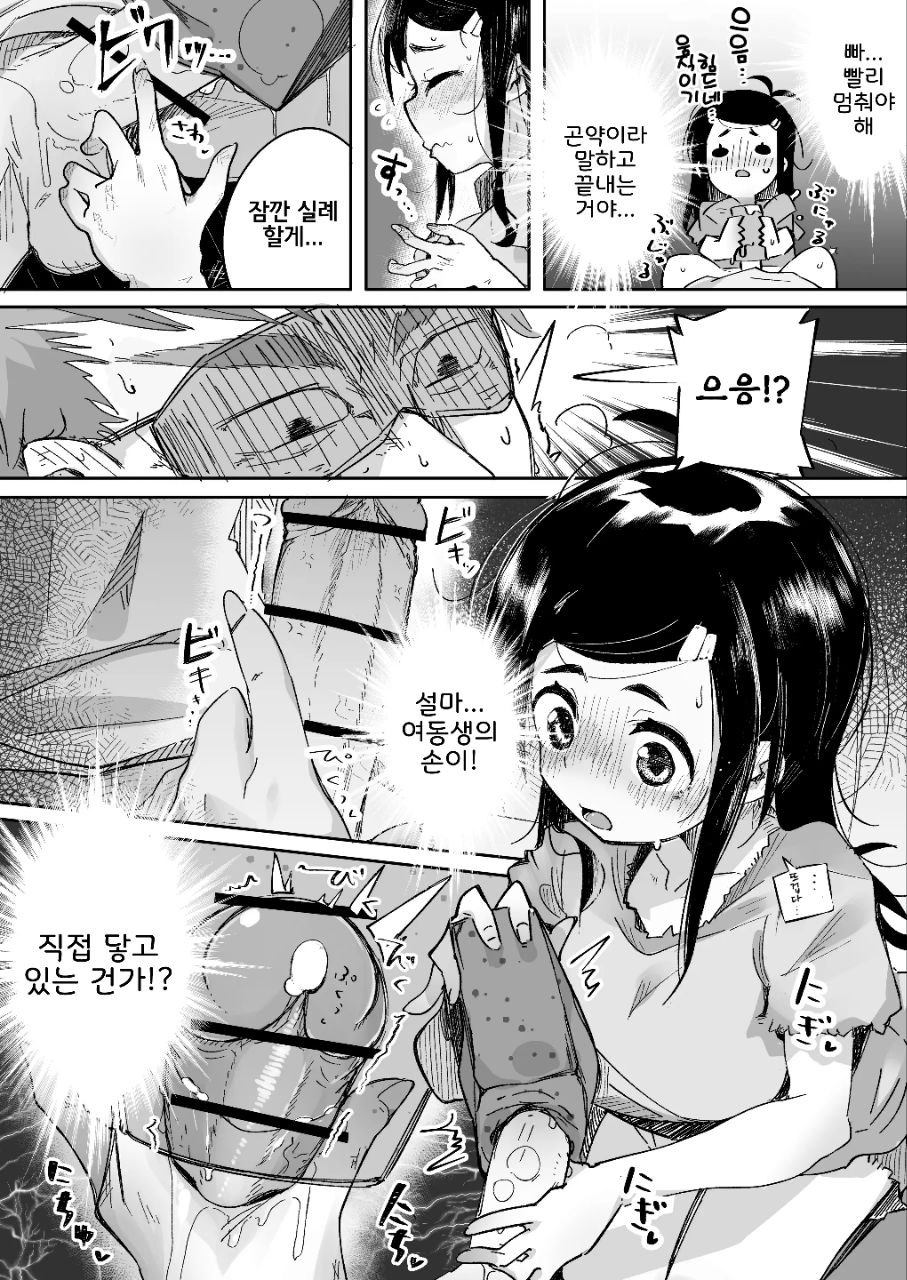 [Tokonatsu Sanshouuo (Pegina)] Boku wa, Imouto no Yuuwaku ni Taekirezu Onaho to Iu Koto ni Shite Sex o Suru. | 나는, 여동생의 유혹을 견디지 못하고 오나홀이라 생각하며 섹스를 한다. [Korean] [Digital] numero di immagine  27