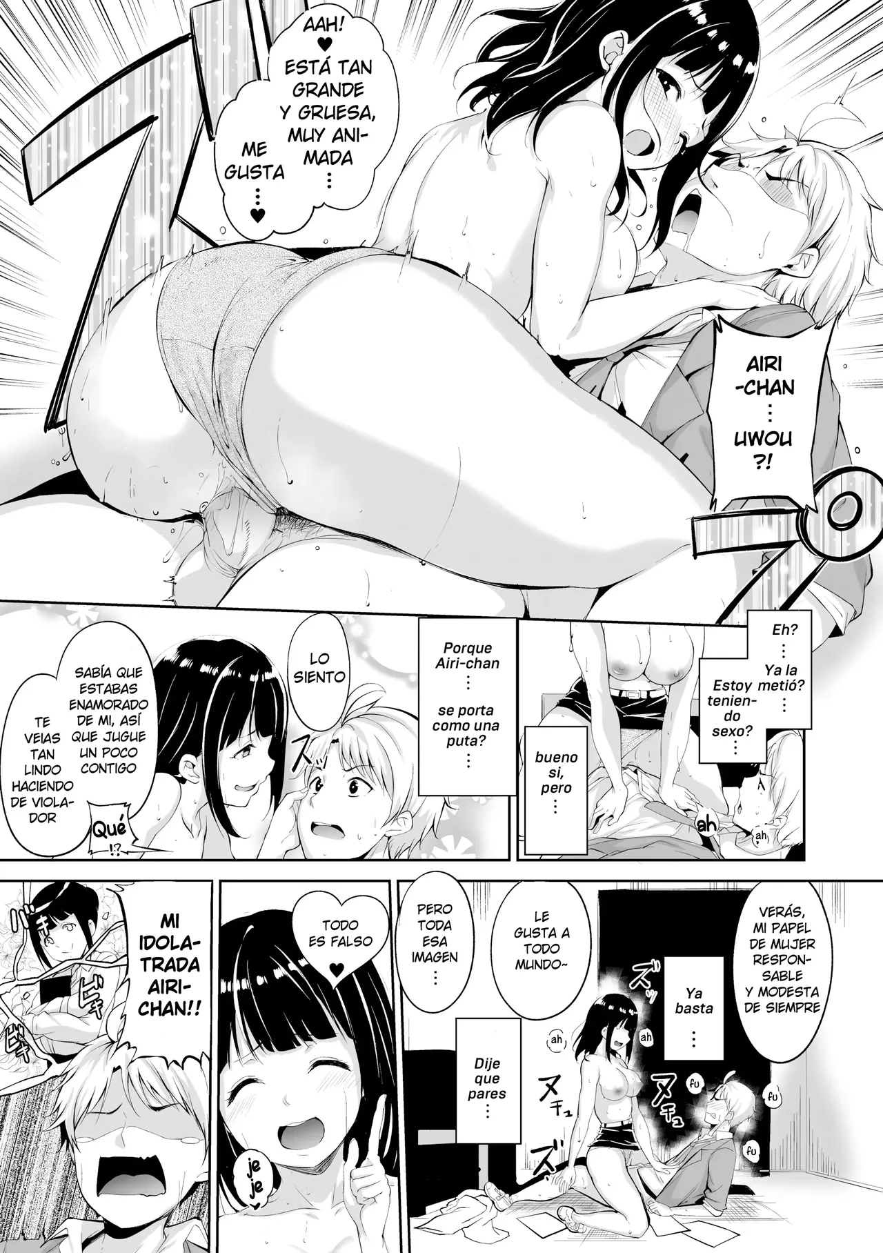 [Alp] Kanraku Shidoushitsu | Sala de Orientacion Lasciva (Melty Limit) [Spanish] [Harenchi no Fansub] [Decensored] [Digital] Bildnummer 11