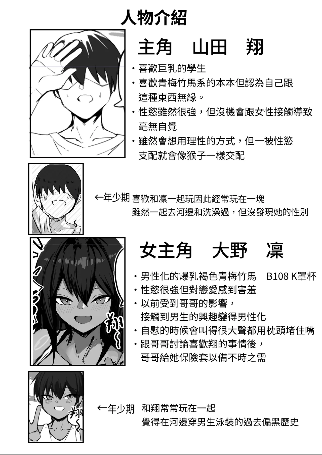 [Aoi Hoshi ni Maiorita Dark Angel] Mukashi Otoko dato Omotteta Kasshoku Bakunyuu Osananajimi to H Suru Hon Zenpen [Chinese] [ペンギン堂] 画像番号 40