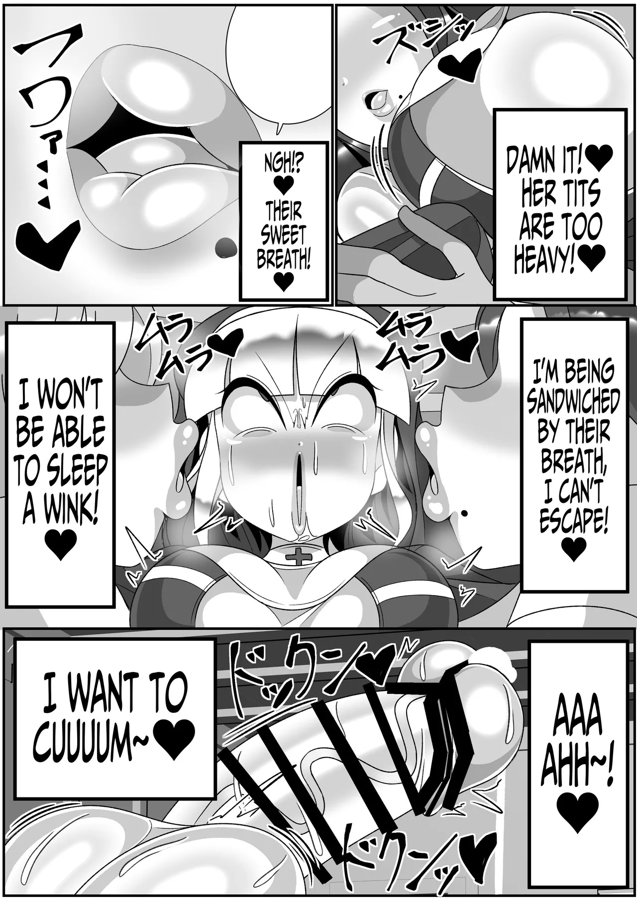 [Mado Fumura (Madofu)] Futanari Seijo Shasei Kinshirei | Dick Slingin' Saintess ~Ejaculation Prohibition~ [English] [Iulius] image number 32