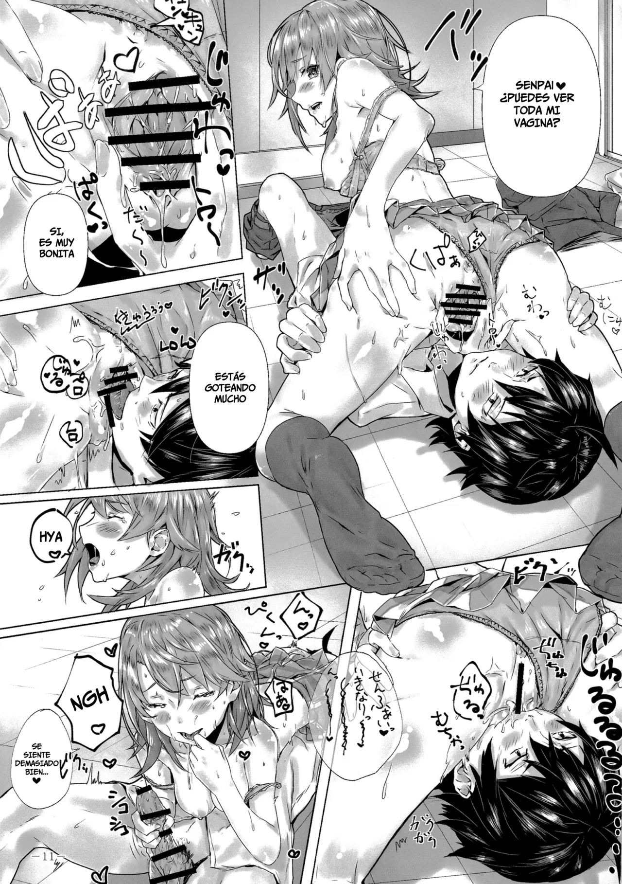 (C93) [Sawaraya Shoten (Sahara)] Kitto, Isshiki Iroha wa… | Estoy seguro, que Iroha Isshiki es... (Yahari Ore no Seishun Love Come wa Machigatteiru.) [Spanish] image number 12